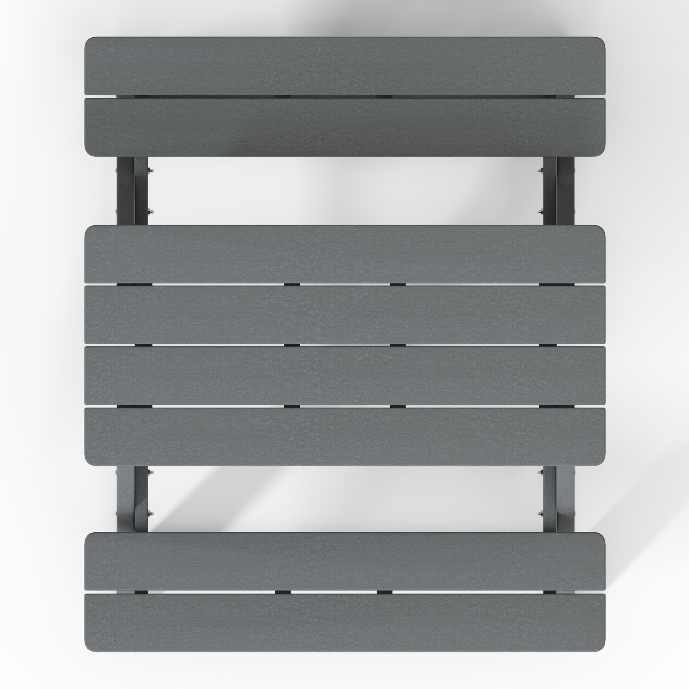 Paradise Outdoor Patio Kids HDPE Plastic Picnic Bench Table