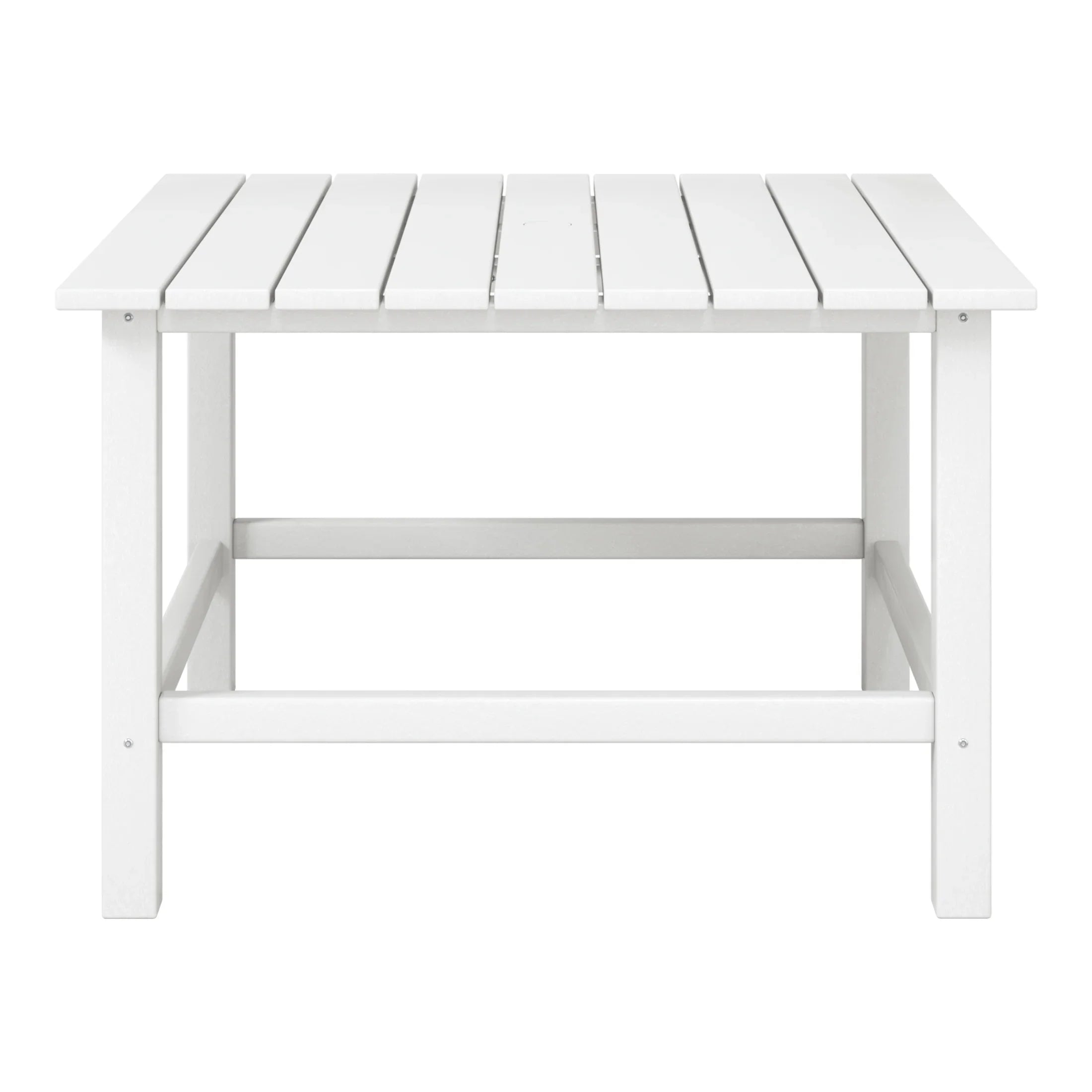 Paradise Kids Outdoor Patio Furniture HDPE 30" Wide Square Dining Table