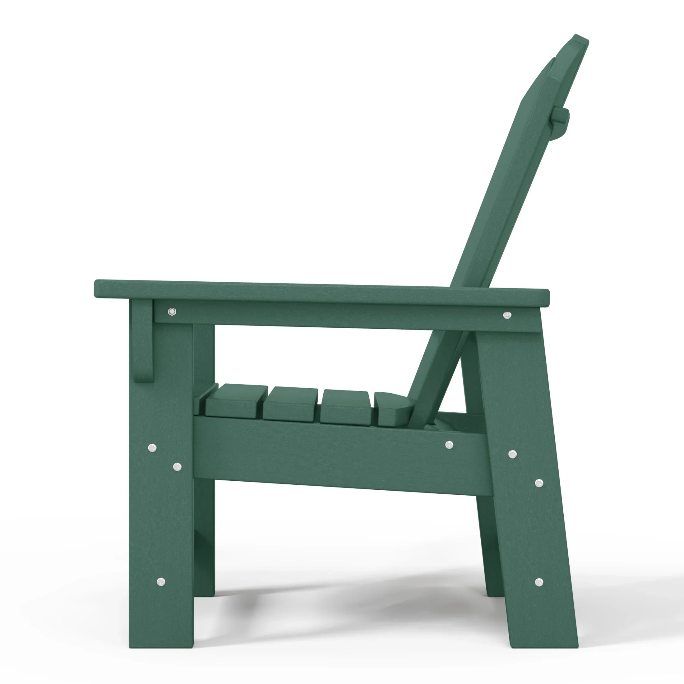 Paradise Kids Outdoor Adirondack Plastic Patio Chair (Set of 2)