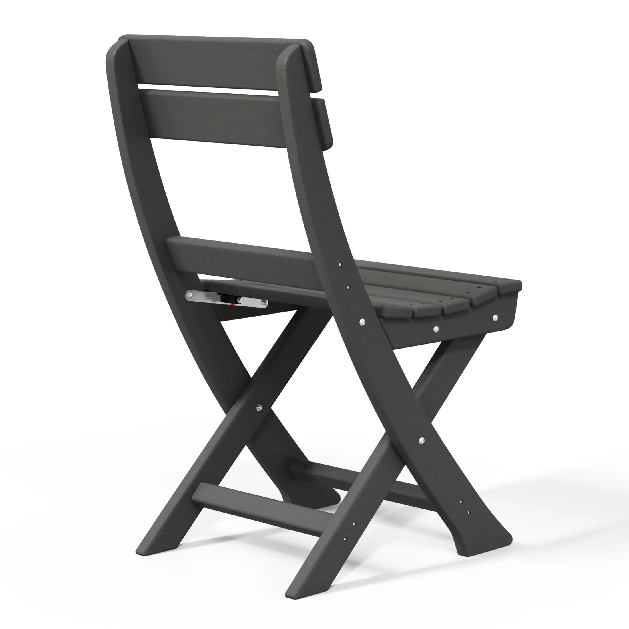 Paradise 3-Piece Outdoor HDPE Folding Patio Bistro Table and Chairs