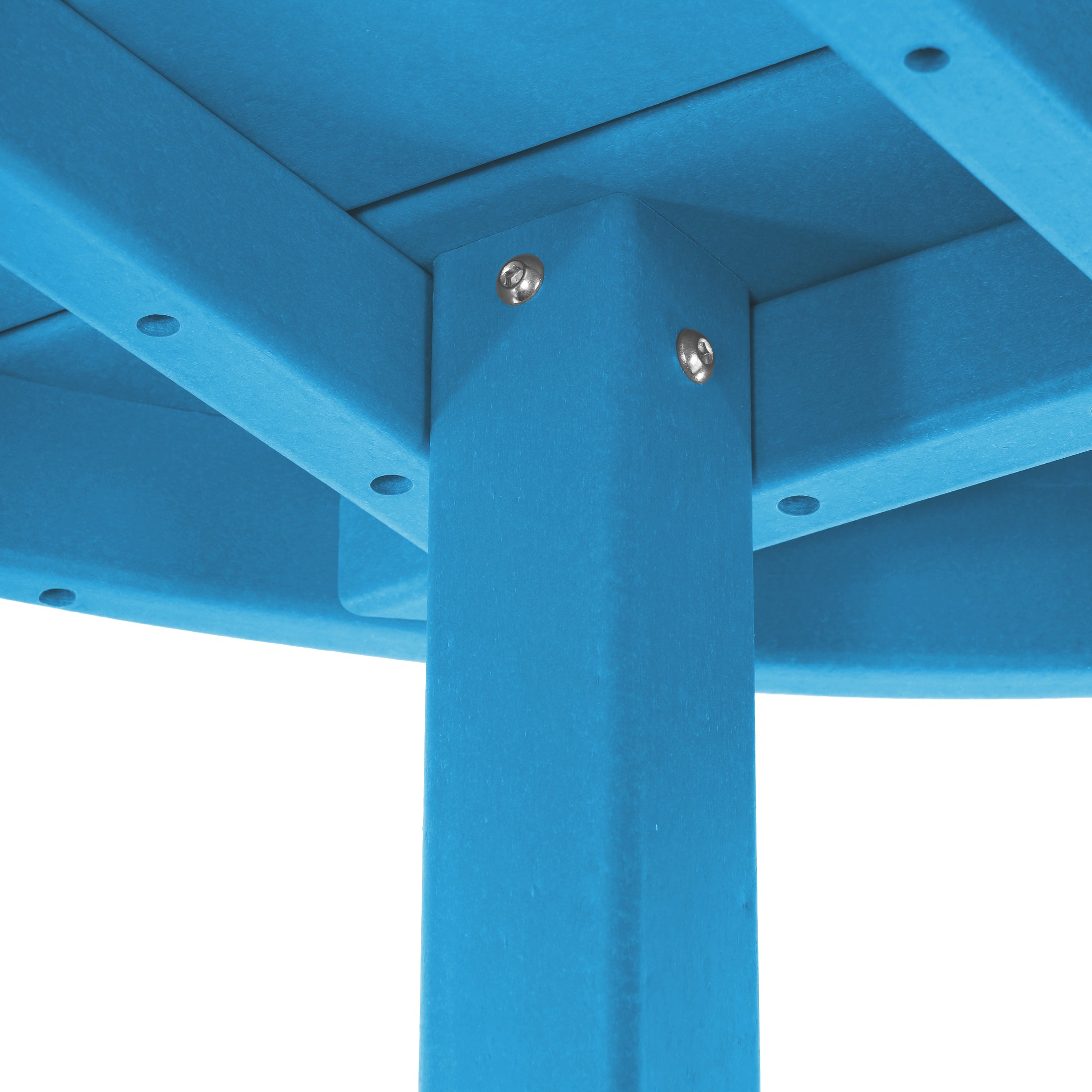 Paradise Low Outdoor HDPE Round Patio Coffee Table