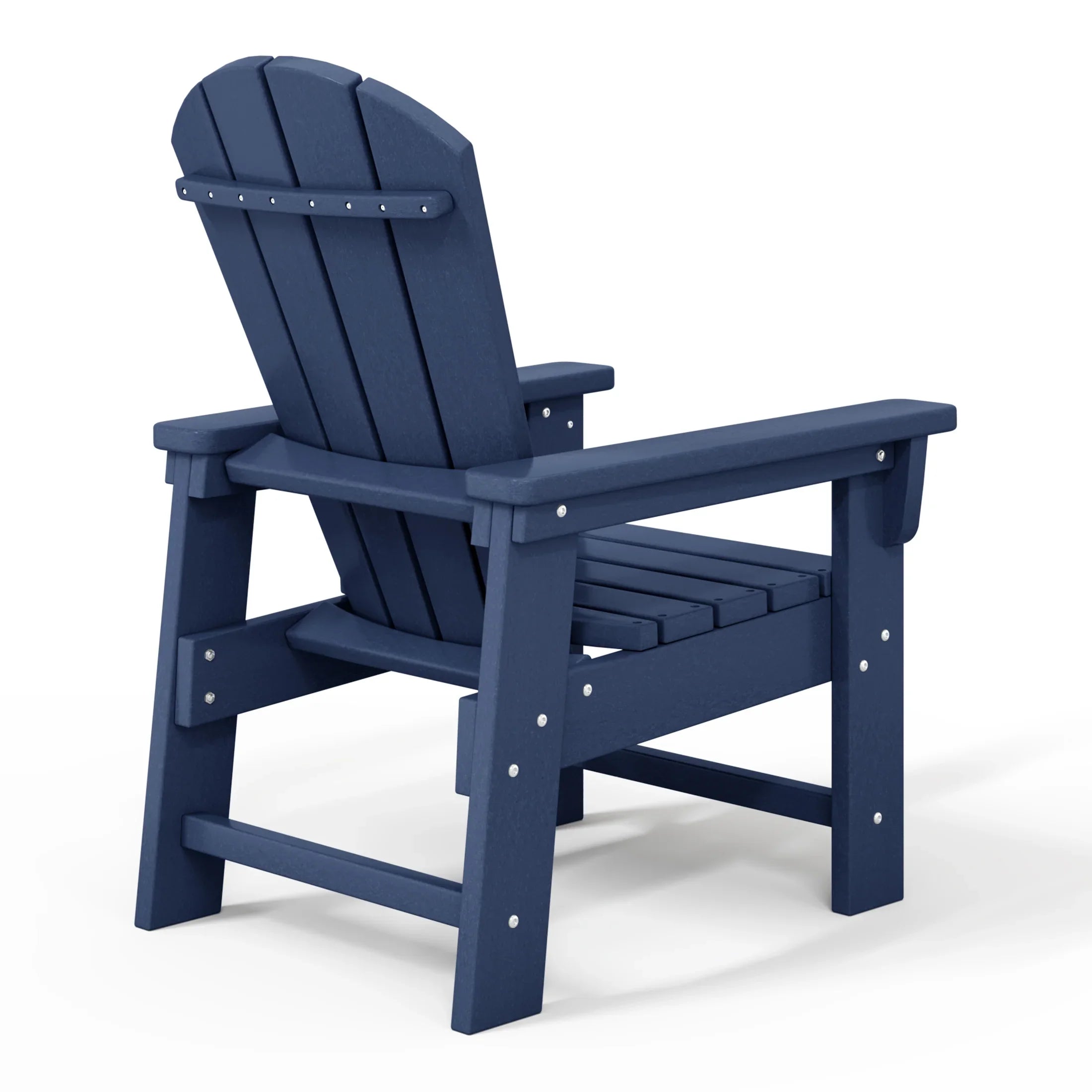 Paradise Kids Outdoor HDPE Adirondack Plastic Patio Chair