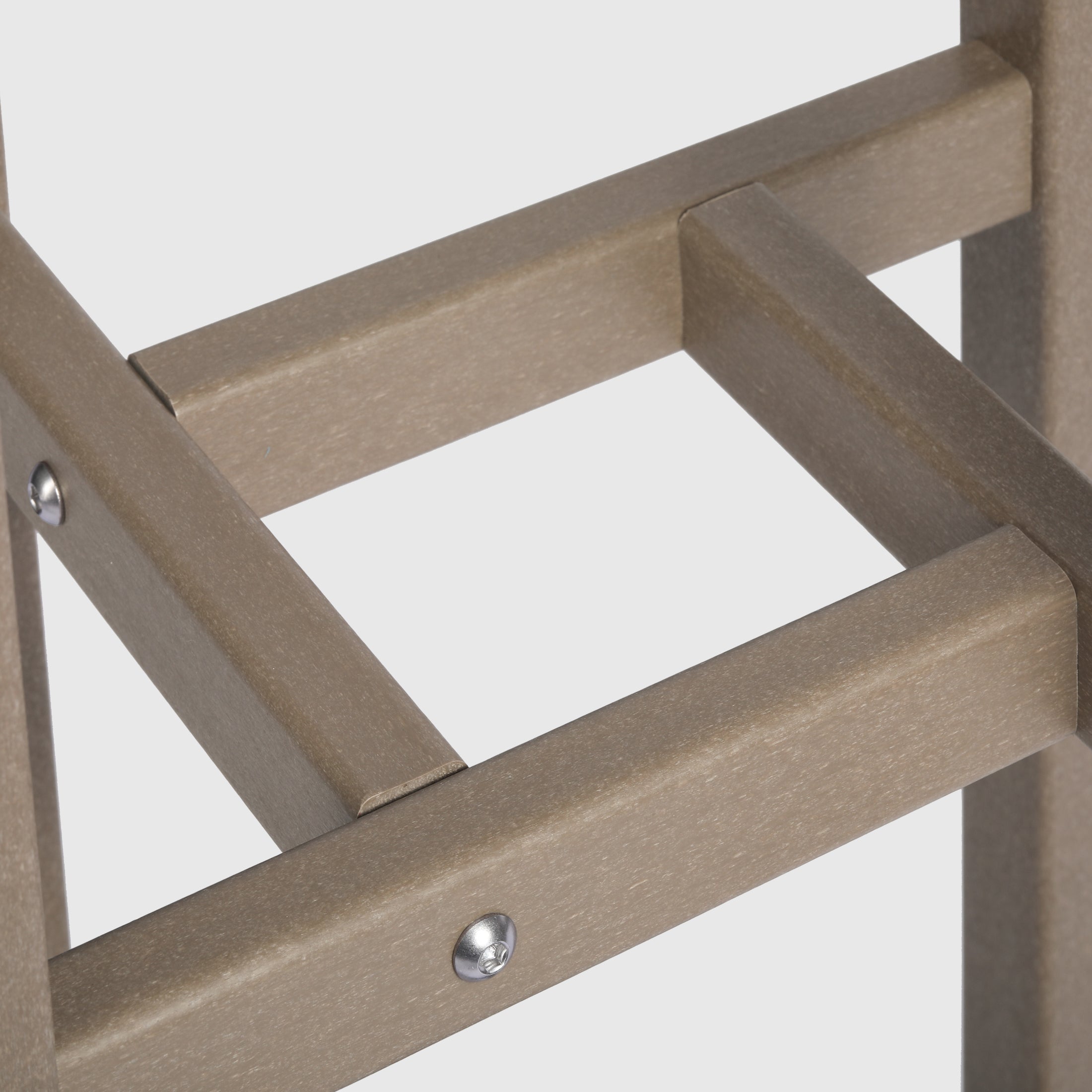 Paradise Outdoor Patio Bar Height Table and Bar Stool 3-Piece Dining Set