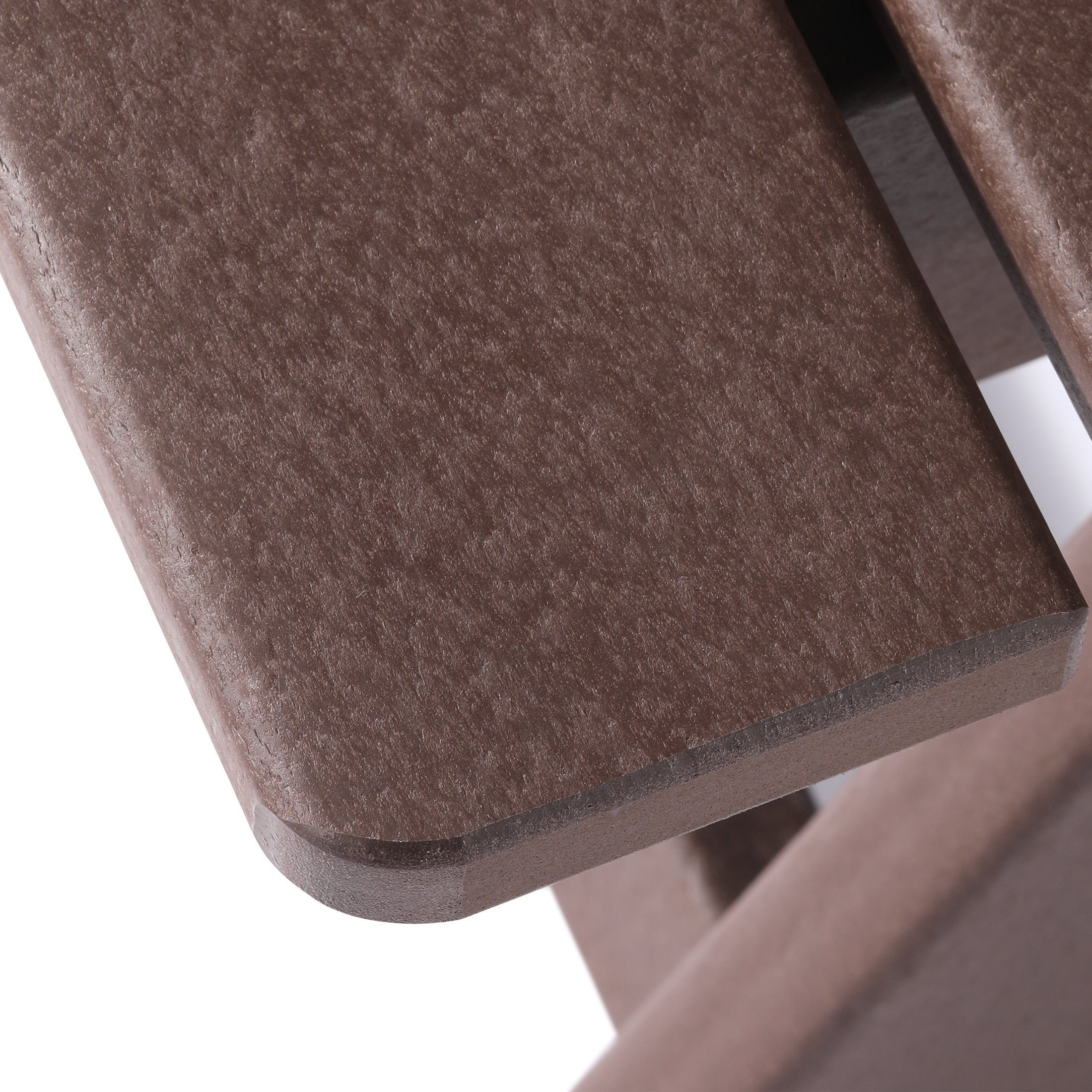 Paradise Outdoor Patio Kids HDPE Plastic Picnic Bench Table