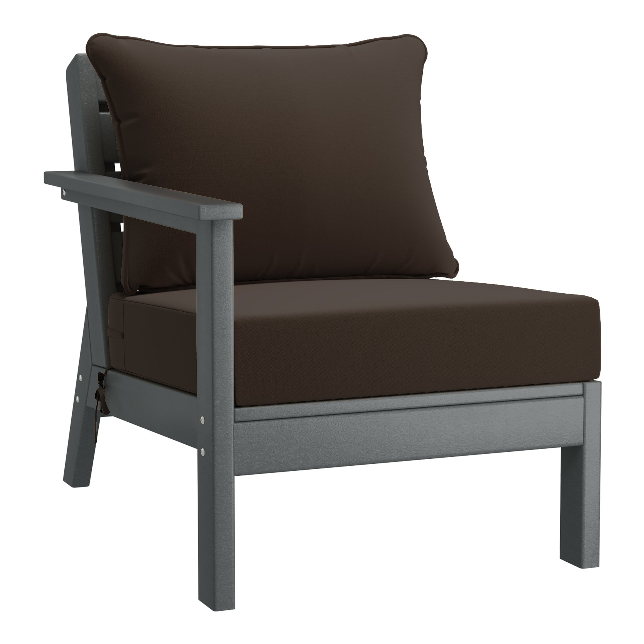 Portsmouth Outdoor 5-Piece Modular Sectional Patio Furniture Sofa Set