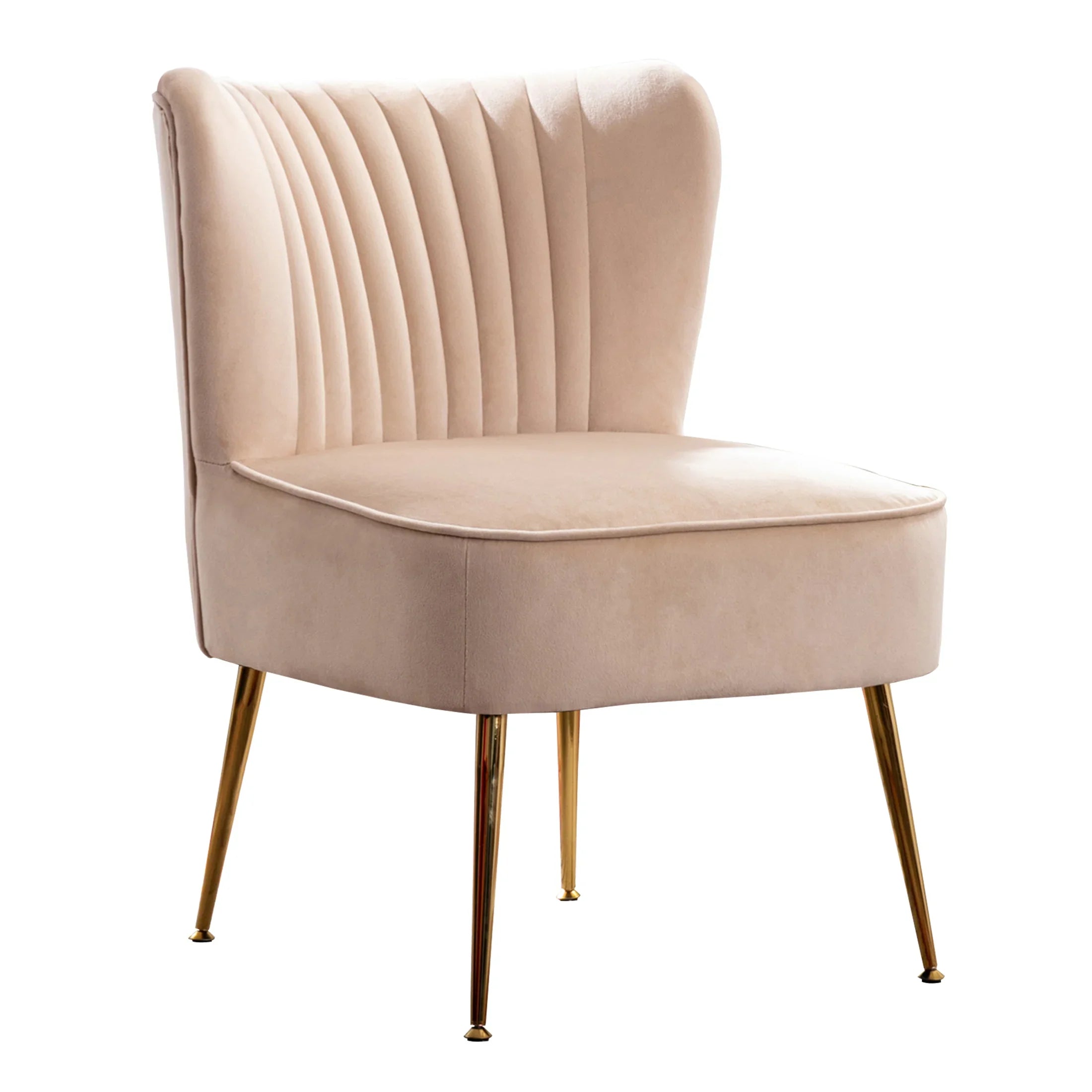 Alaia Mid Century Modern Tufted Velvet Loveseat Sofa and 22" Accent Chair 3-Piece Set