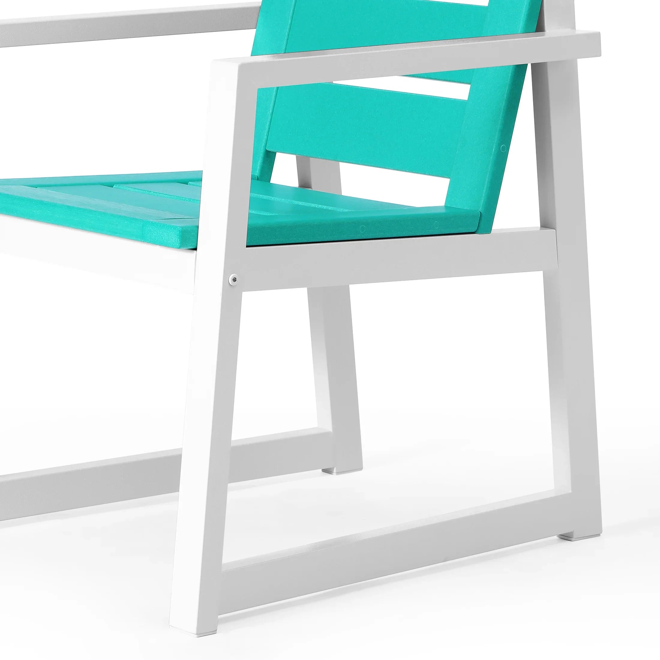 Stinson HDPE Outdoor Patio Dining Arm Chair