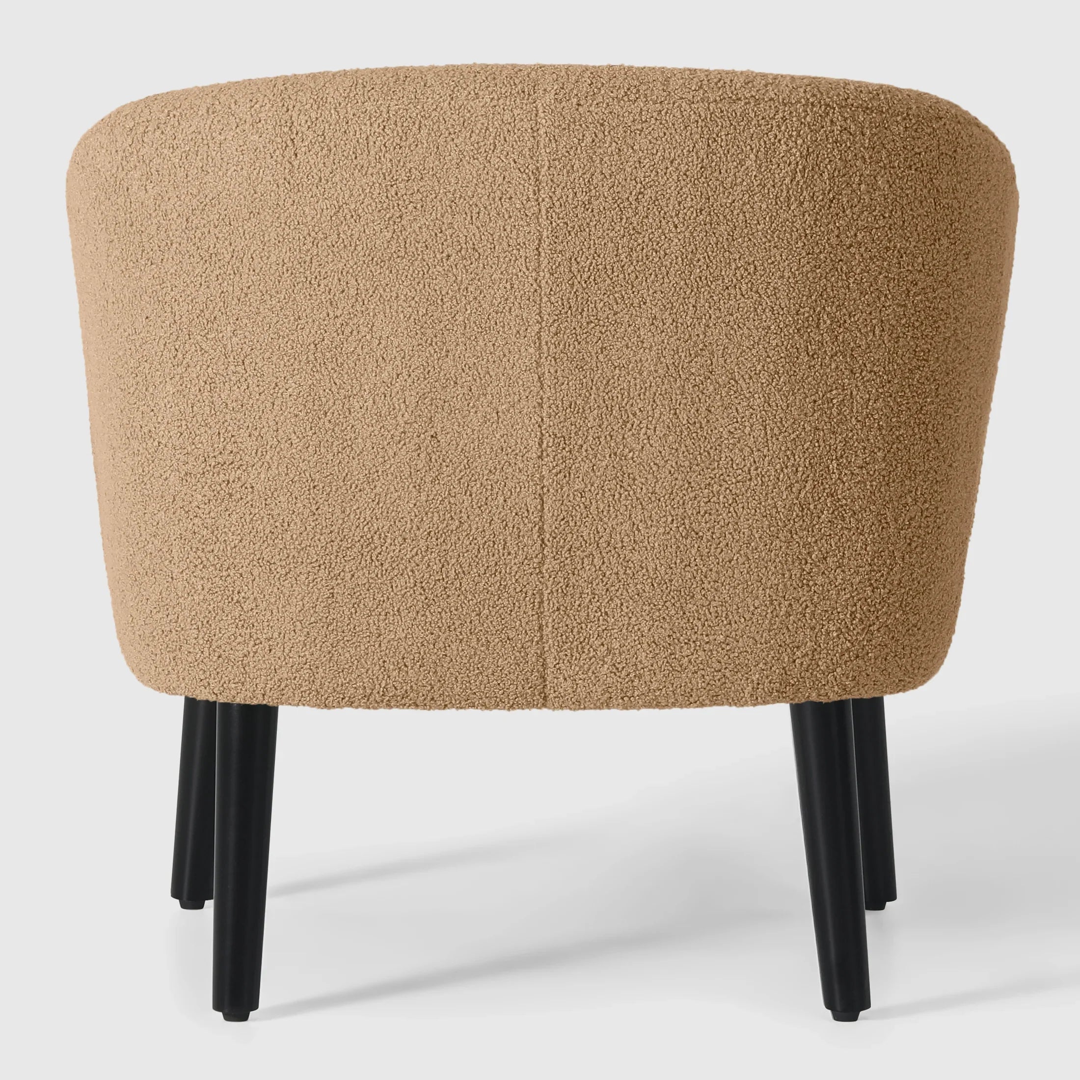 Celine 29" Wide Mid Century Modern Club Barrel Accent Armchair