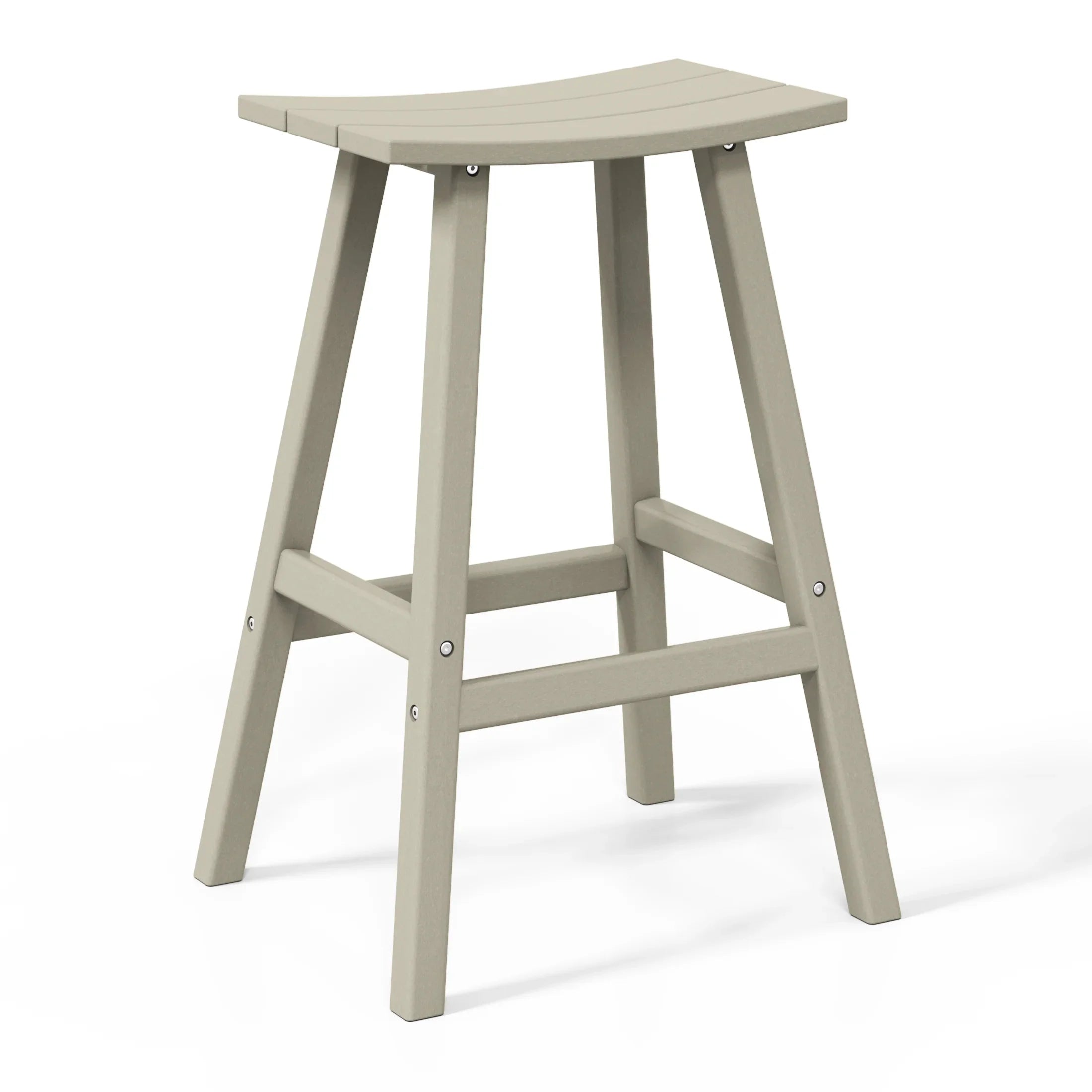 Paradise 2 piece set of 29" height Outdoor / Patio Saddle bar stools