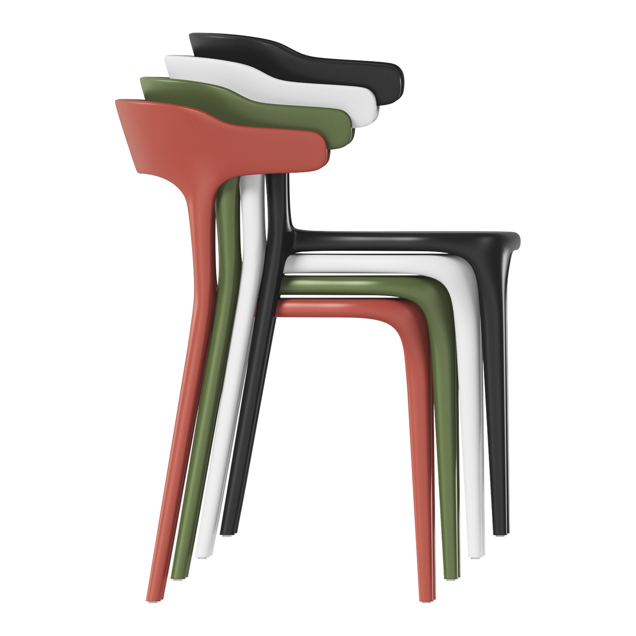 Sunshine 5-Piece Outdoor Metal Patio Dining Table Set With Stackable Patio Chairs