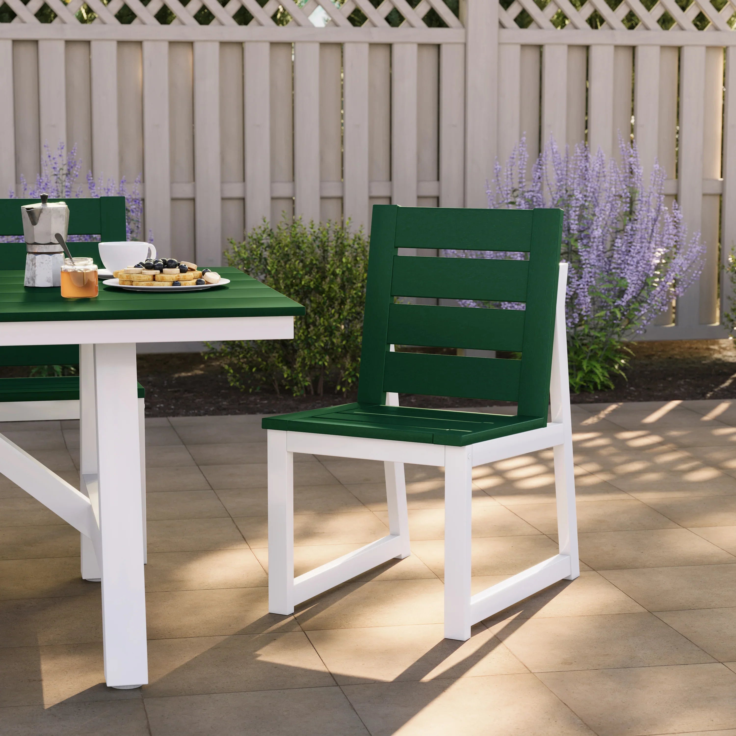 Stinson HDPE Outdoor Patio Dining Side Chair