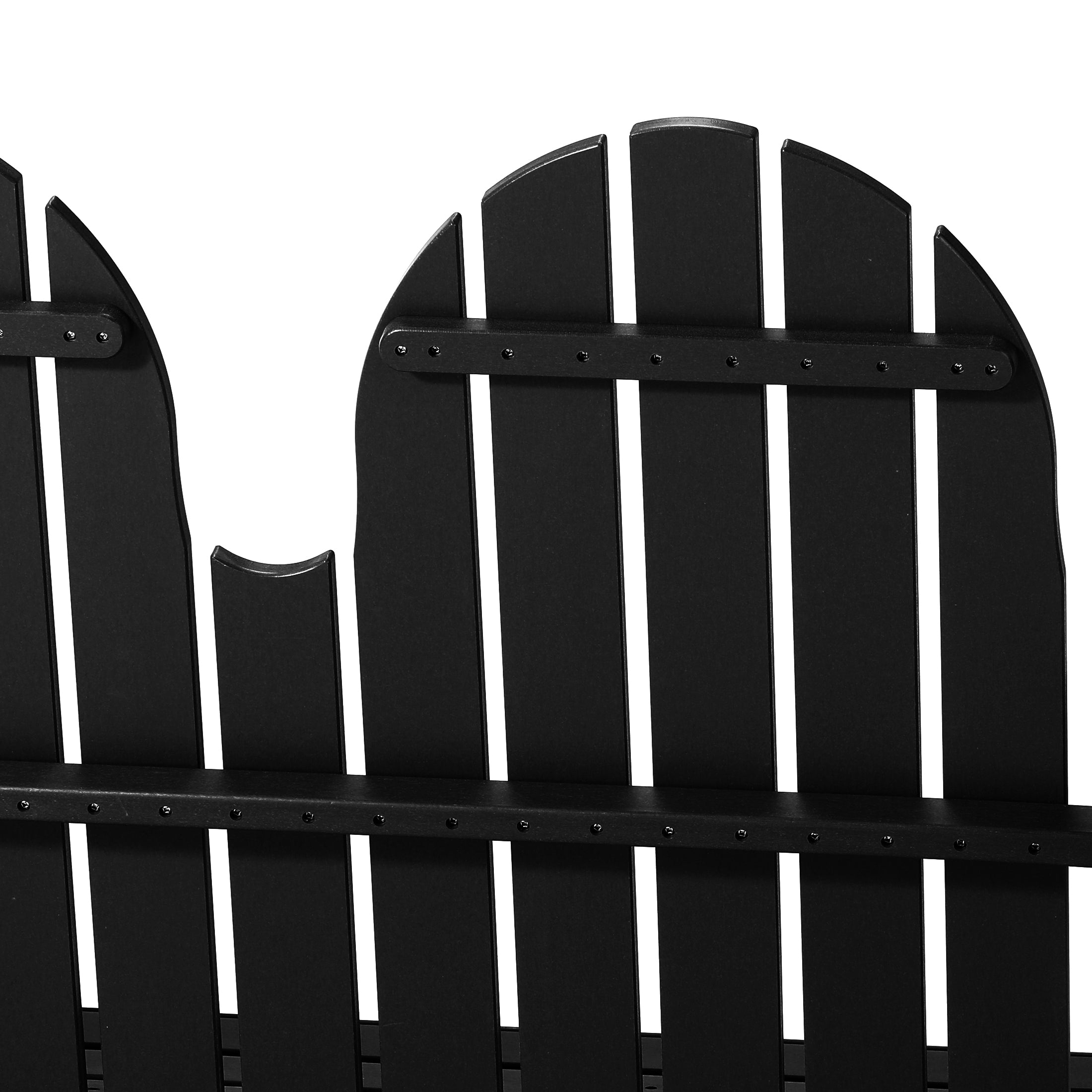 Savannah 4ft Outdoor HDPE Poly Farmhouse Hanging Porch Swing With Cup Holders