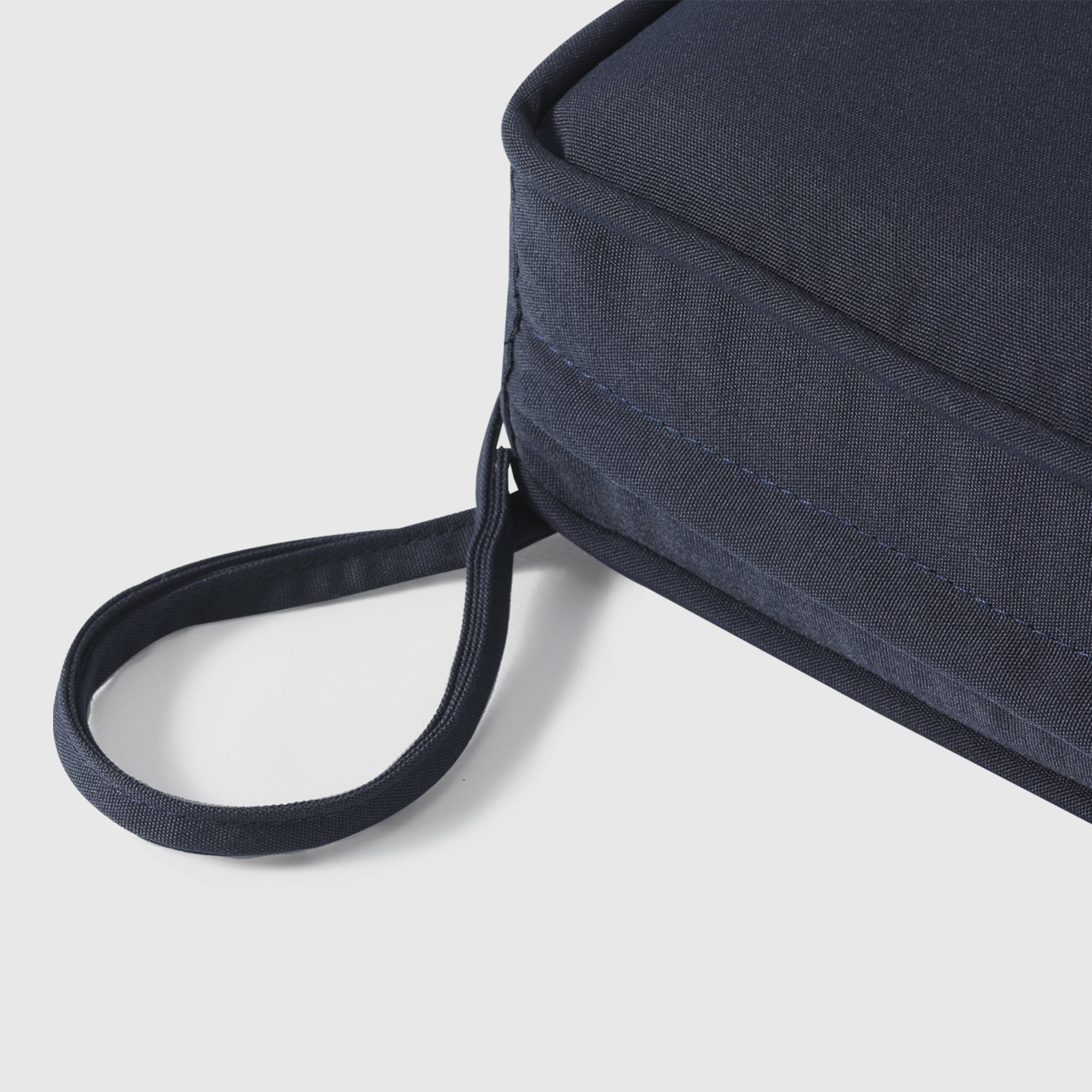 Harmony Outdoor Patio Furniture Seat Chair Square Cushions with Piping. Set of 2, 20" x 19"