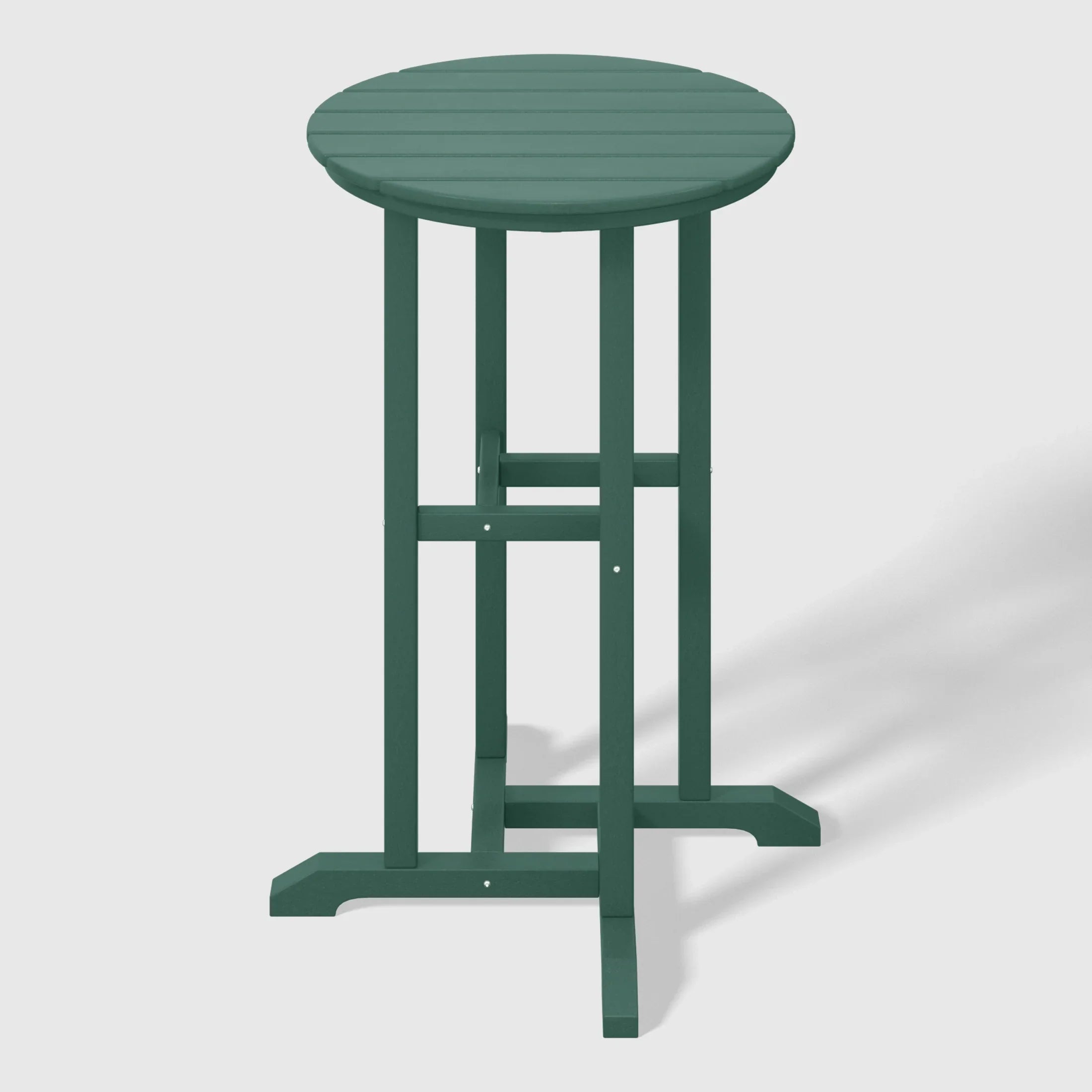Paradise Outdoor Patio Counter Height Bar Stools Bistro Bar Table 4-Piece Set