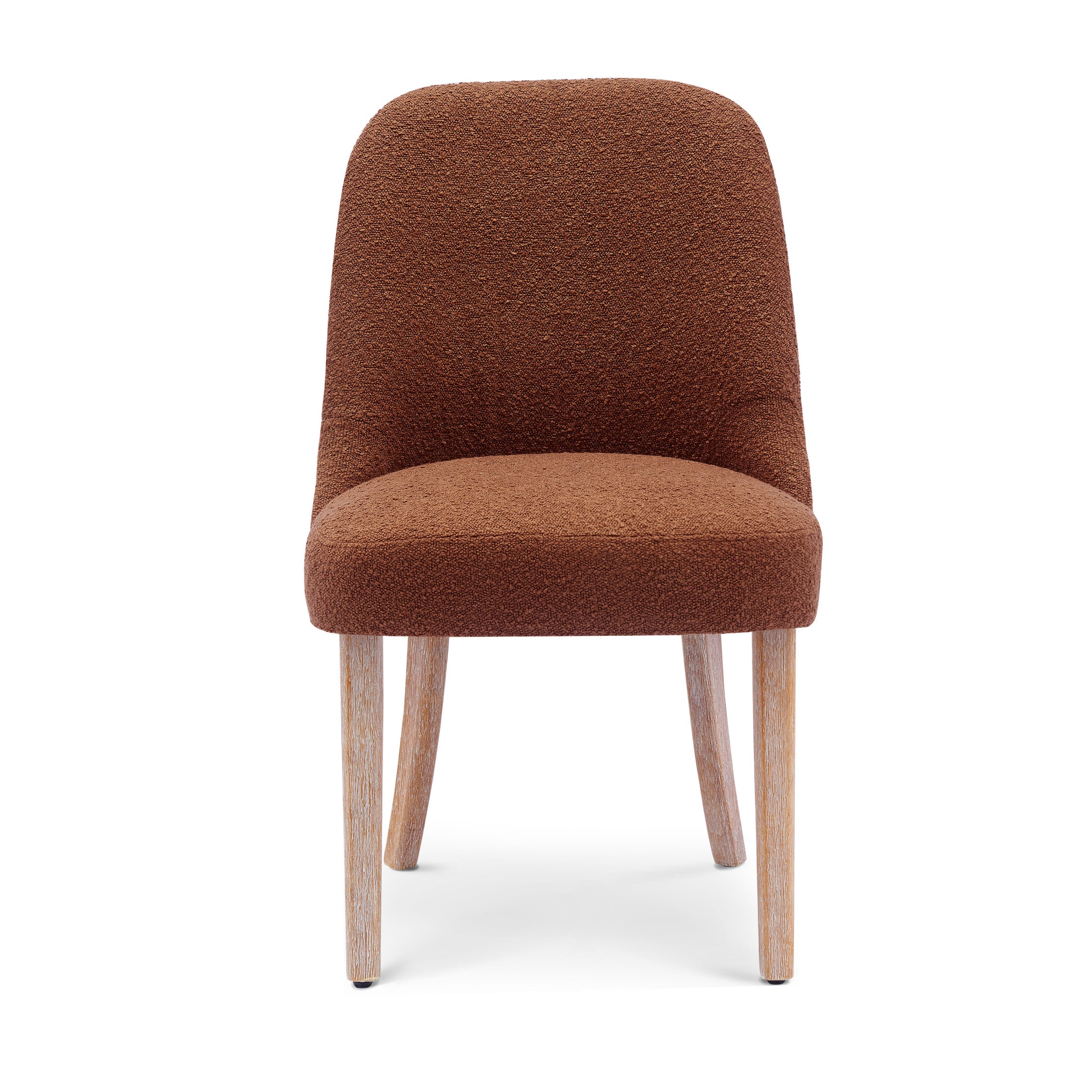 Amélie Mid-Century Modern Upholstered Boucle Dining Chair (Set of 6)