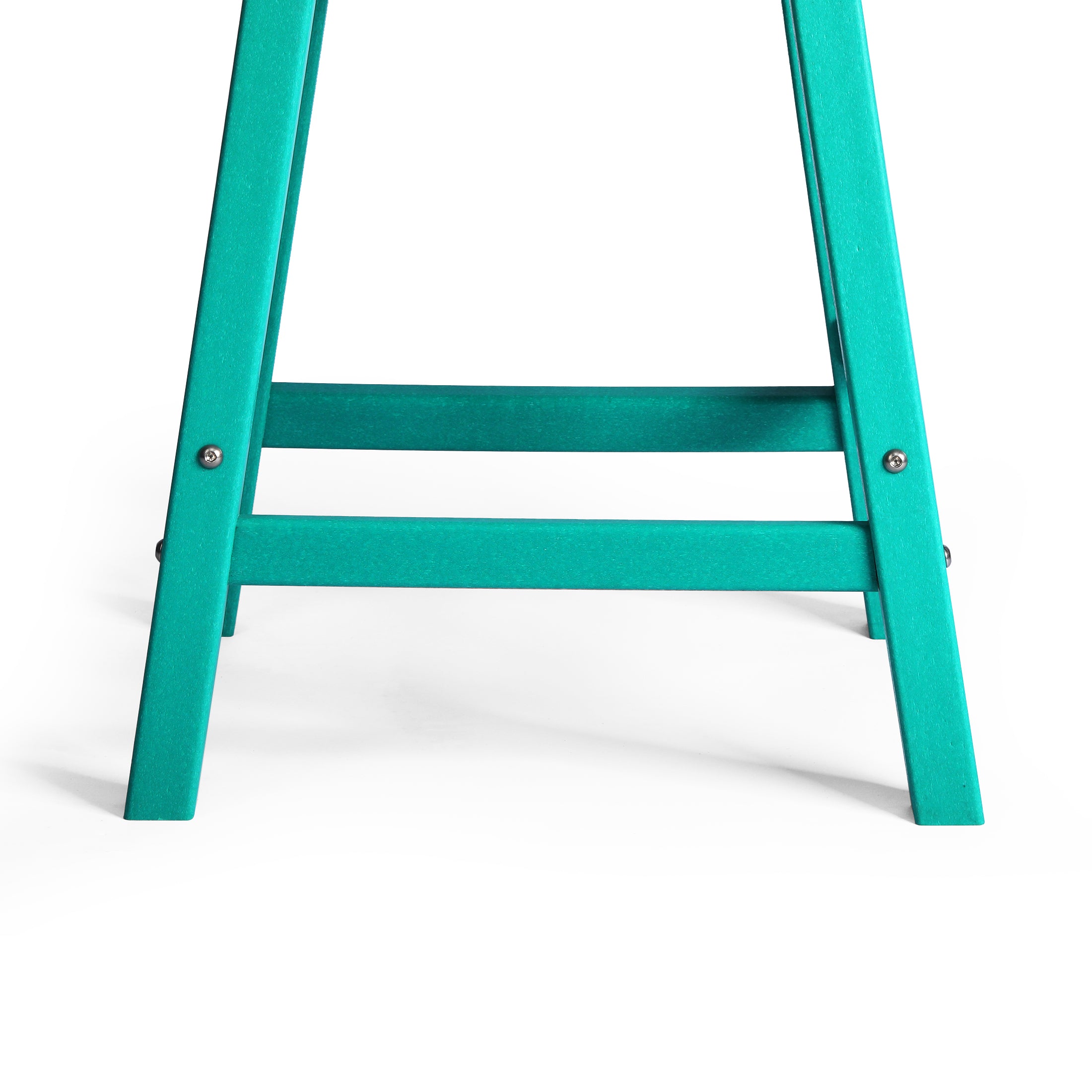 Paradise 24" HDPE Outdoor Patio Counter Height Bar Stools (Set of 2)