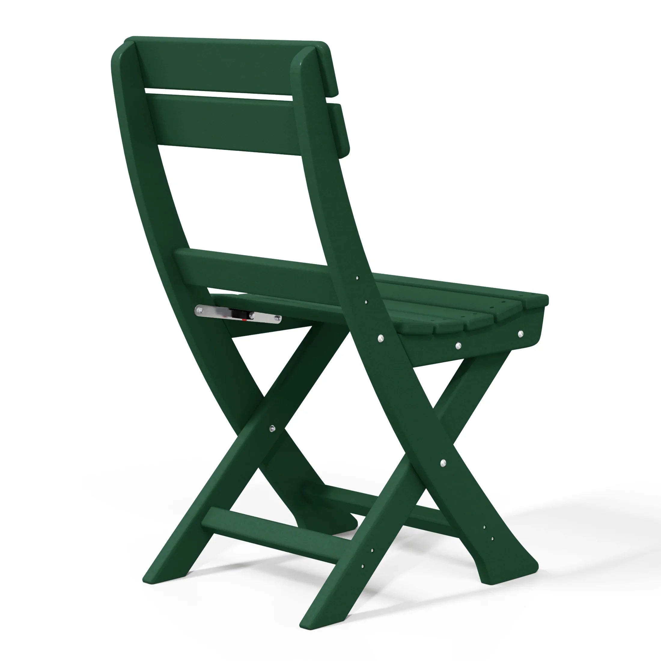 Paradise 3-Piece Outdoor HDPE Folding Patio Bistro Table and Chairs