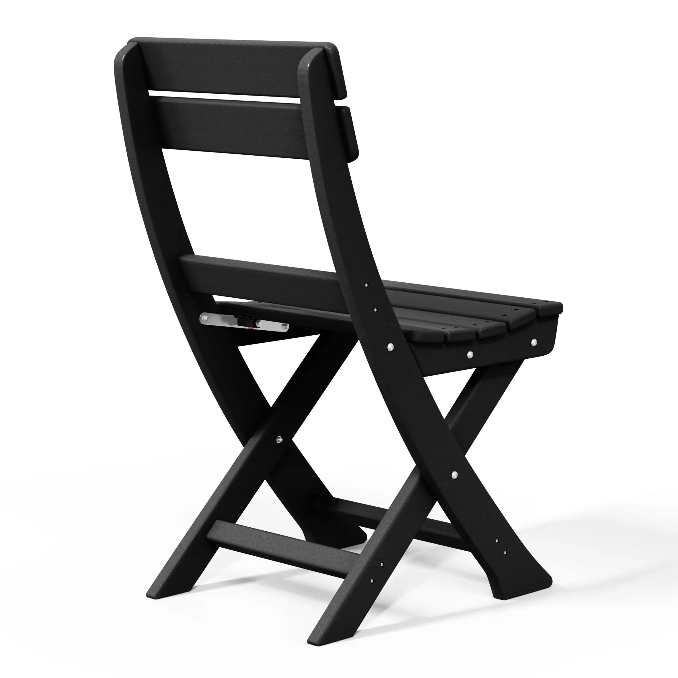 Paradise 3-Piece Outdoor HDPE Folding Patio Bistro Table and Chairs