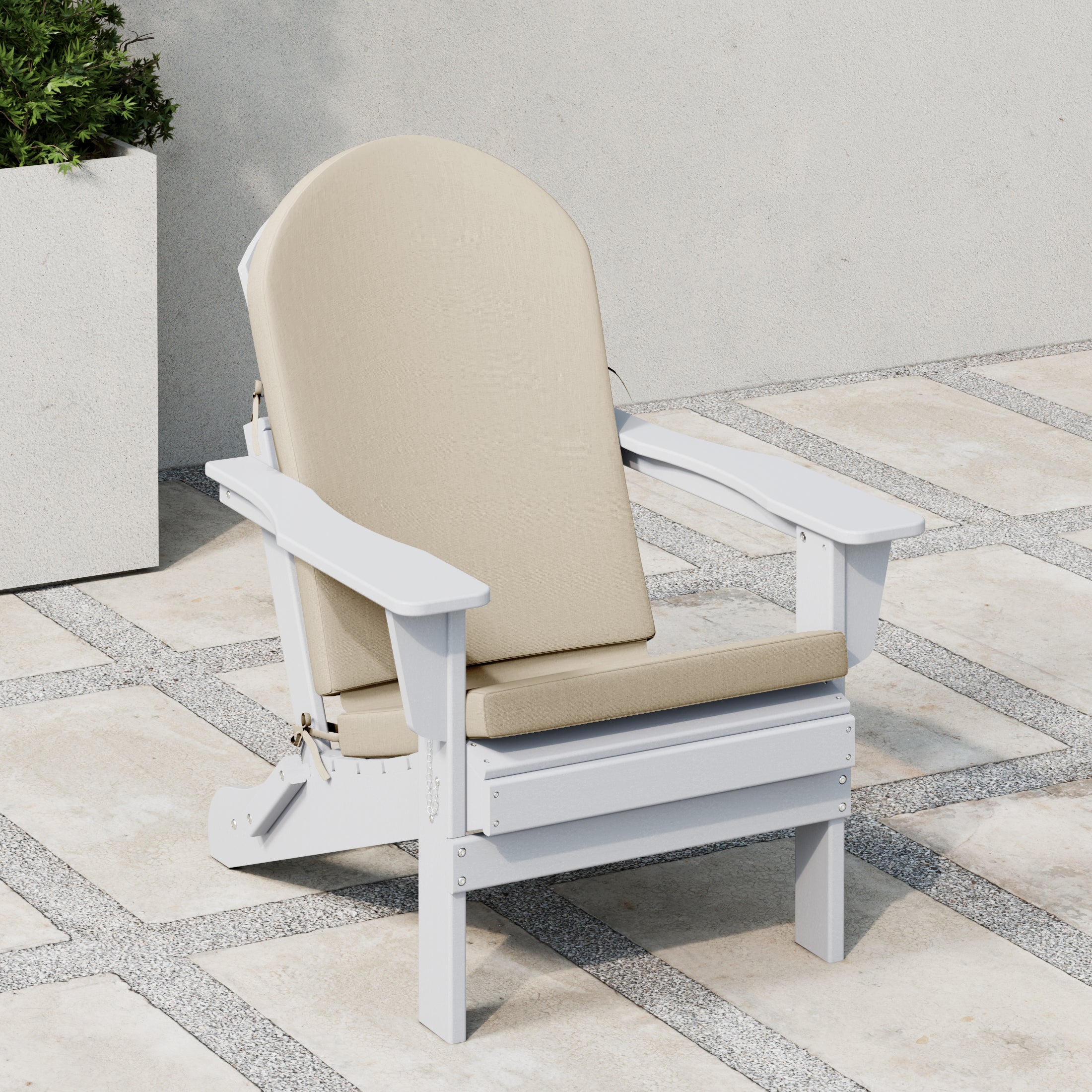 Paradise Outdoor Patio Adirondack Chair Cushion