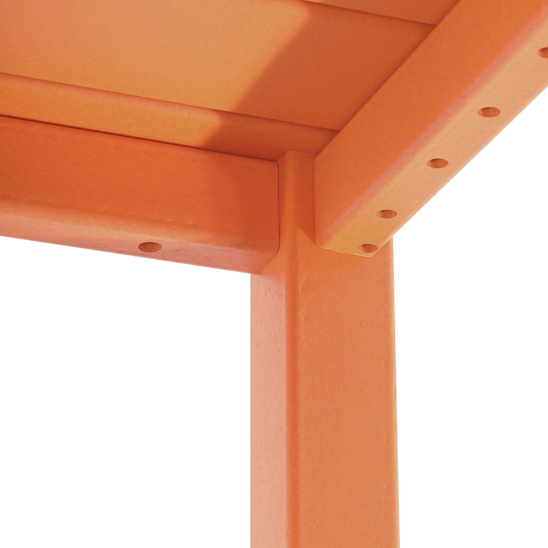 Paradise Low Outdoor HDPE Square Patio Coffee Table