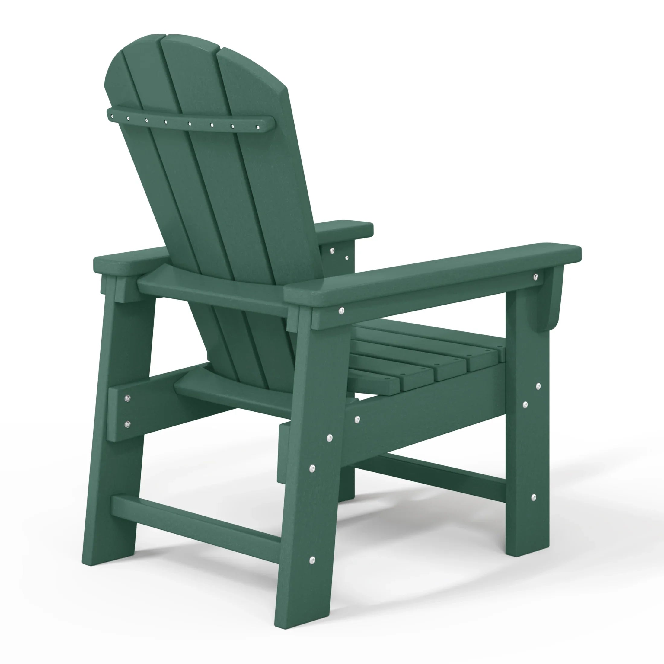Paradise Kids Outdoor Adirondack Plastic Patio Chair (Set of 2)