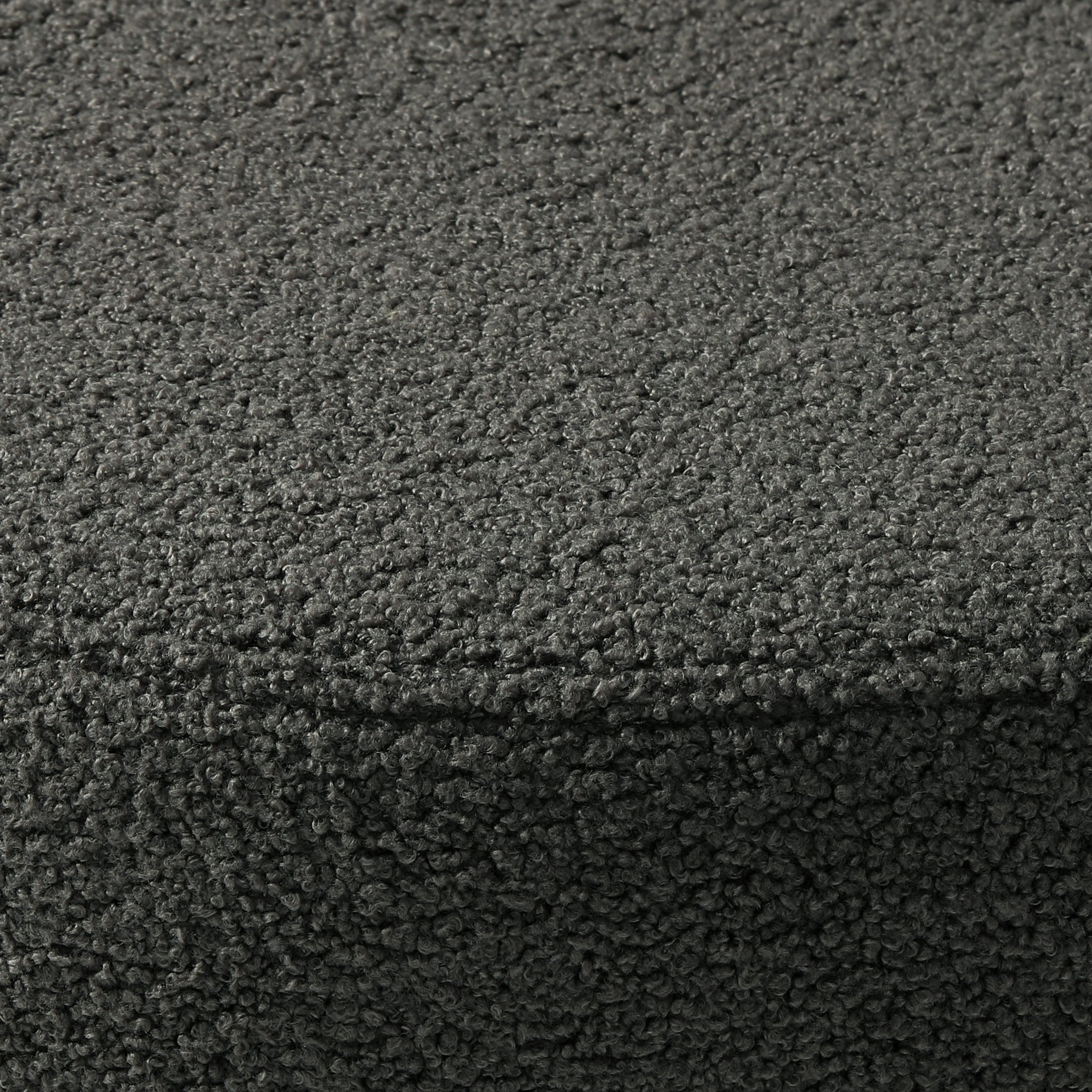 Celine Mid-Century Modern Upholstered Sherpa Round Dining Chairs (Set of 4)