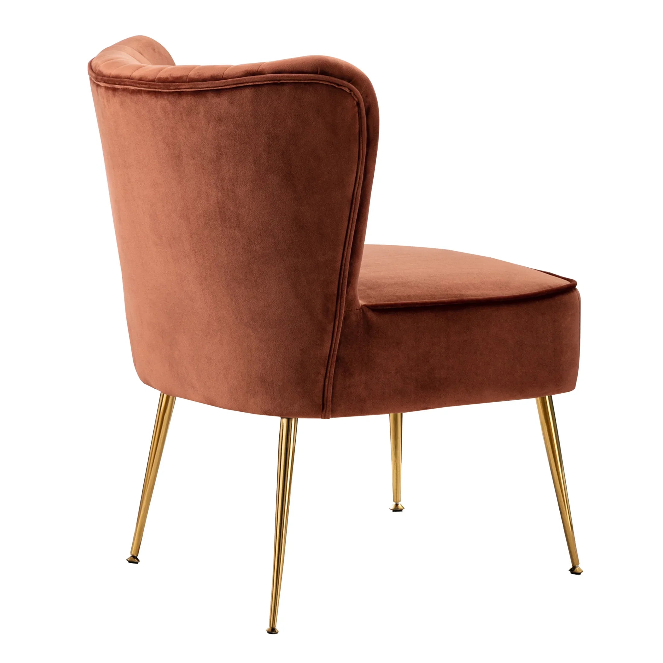 Alaia Mid Century Modern Tufted Velvet Loveseat Sofa and 22" Accent Chair 3-Piece Set