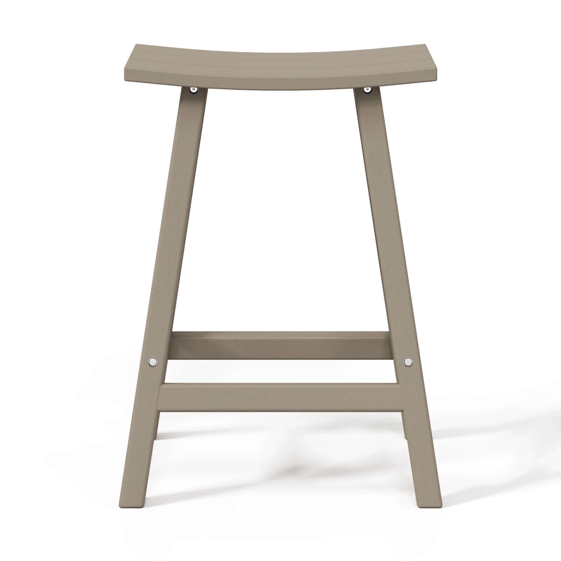 Paradise 24" height Outdoor / Patio Saddle bar stool