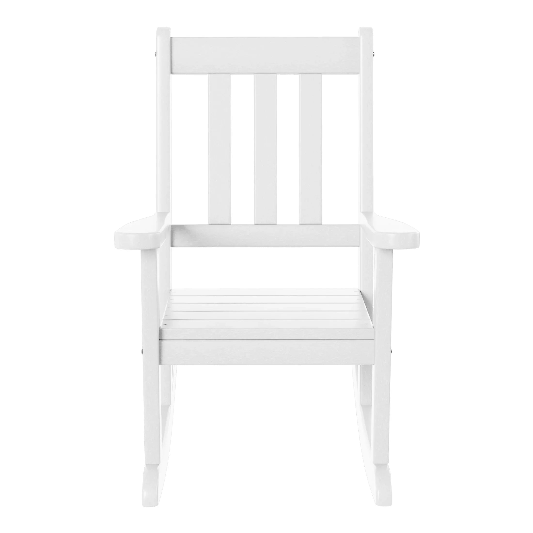 Paradise Outdoor HDPE Plastic Preschool Toddler Rocking Chairs (Set of 2)