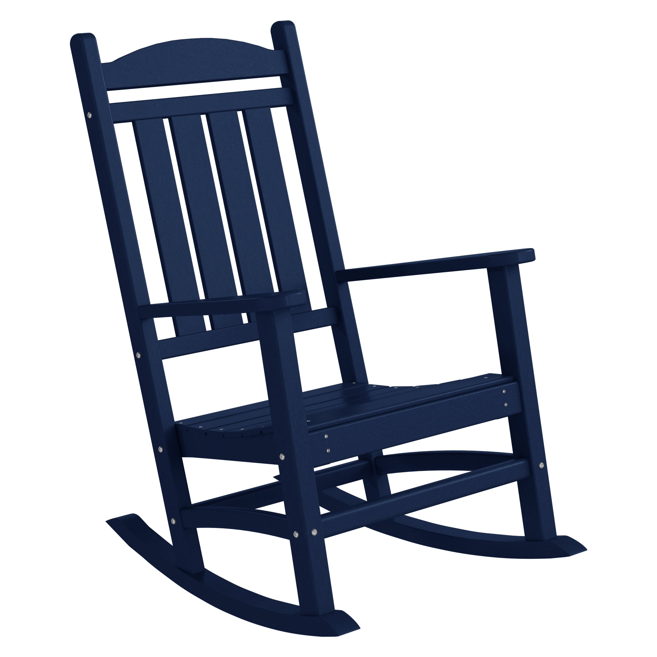 Paradise 5-Piece HDPE Outdoor Patio Furniture Couch and Rocking Chair Set