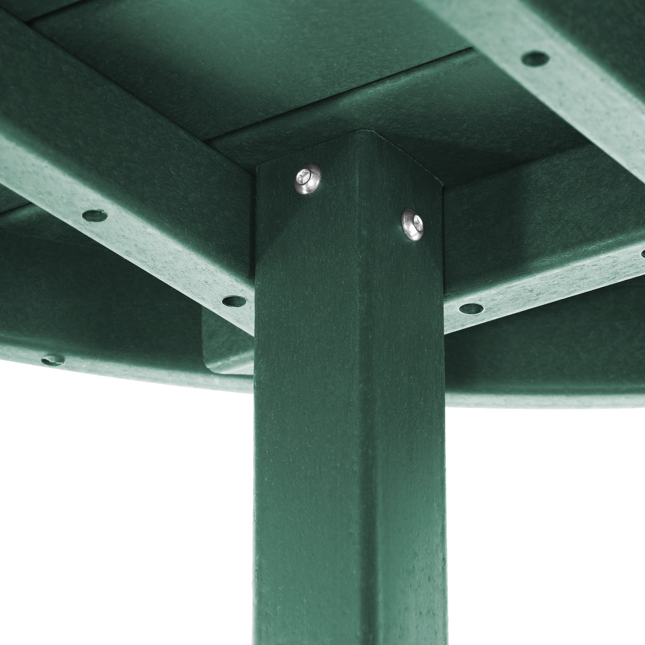 Paradise Low Outdoor HDPE Round Patio Coffee Table