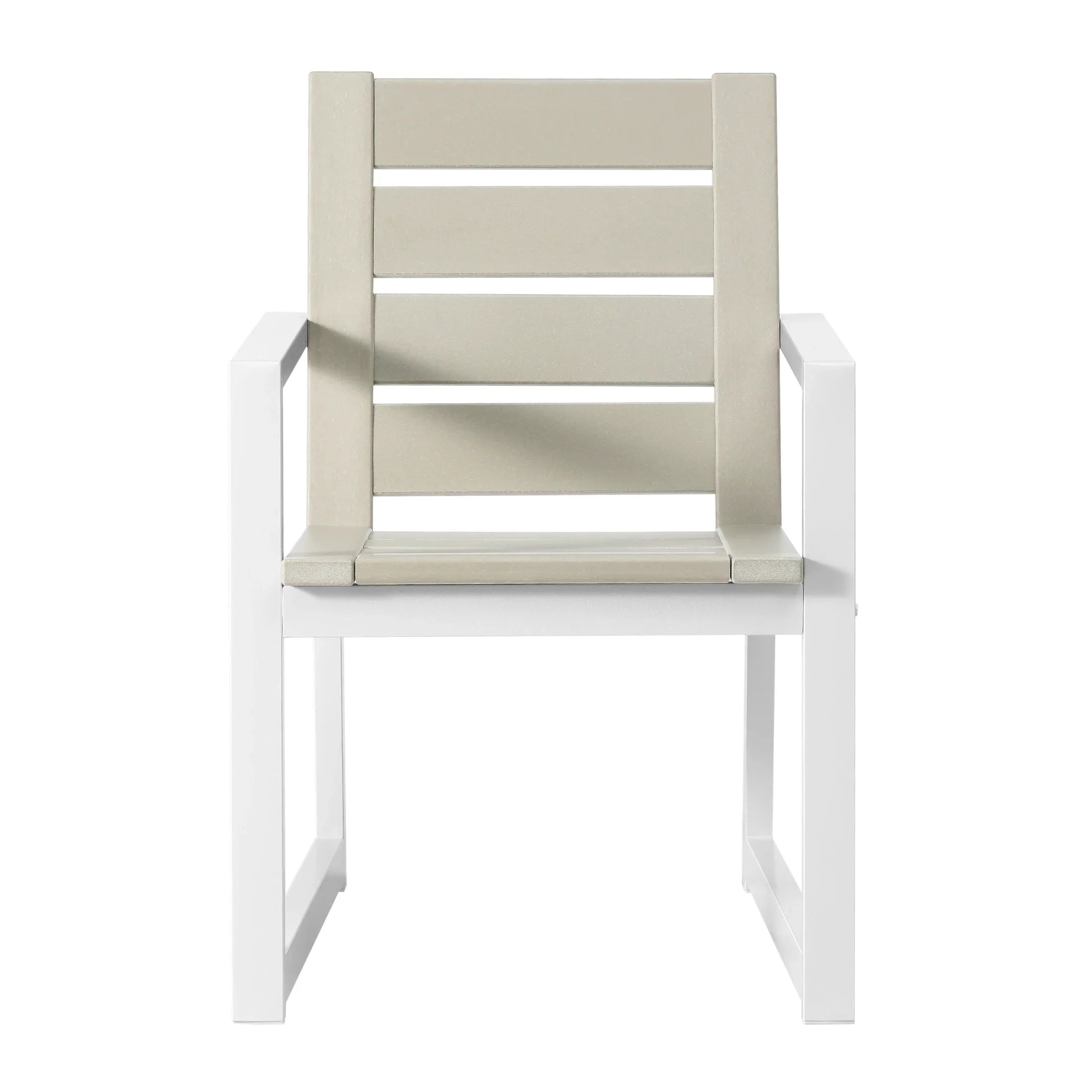 Stinson HDPE Outdoor Patio Dining Arm Chair