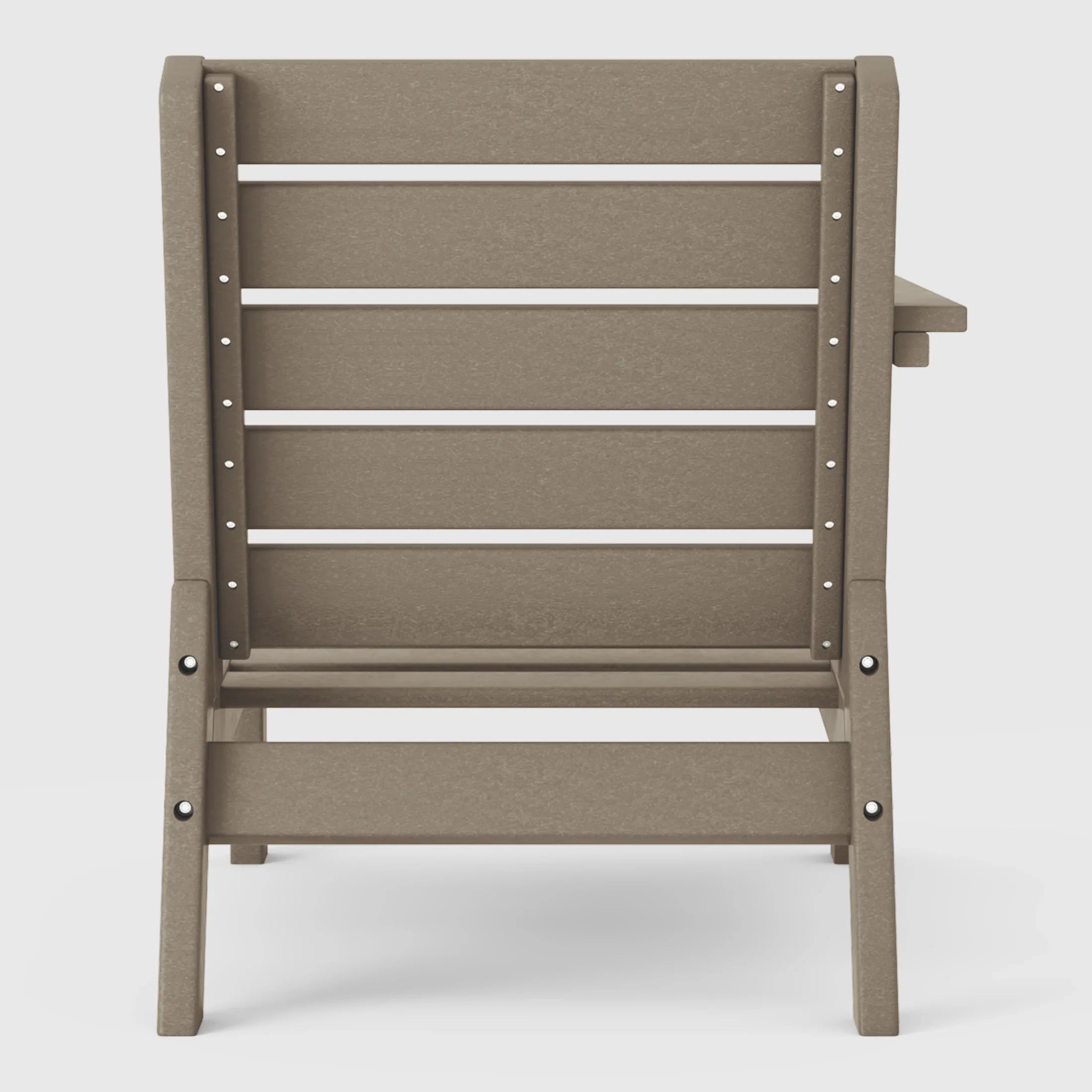 Portsmouth Outdoor Patio HDPE Left Arm Facing Deep Seating Corner Chair