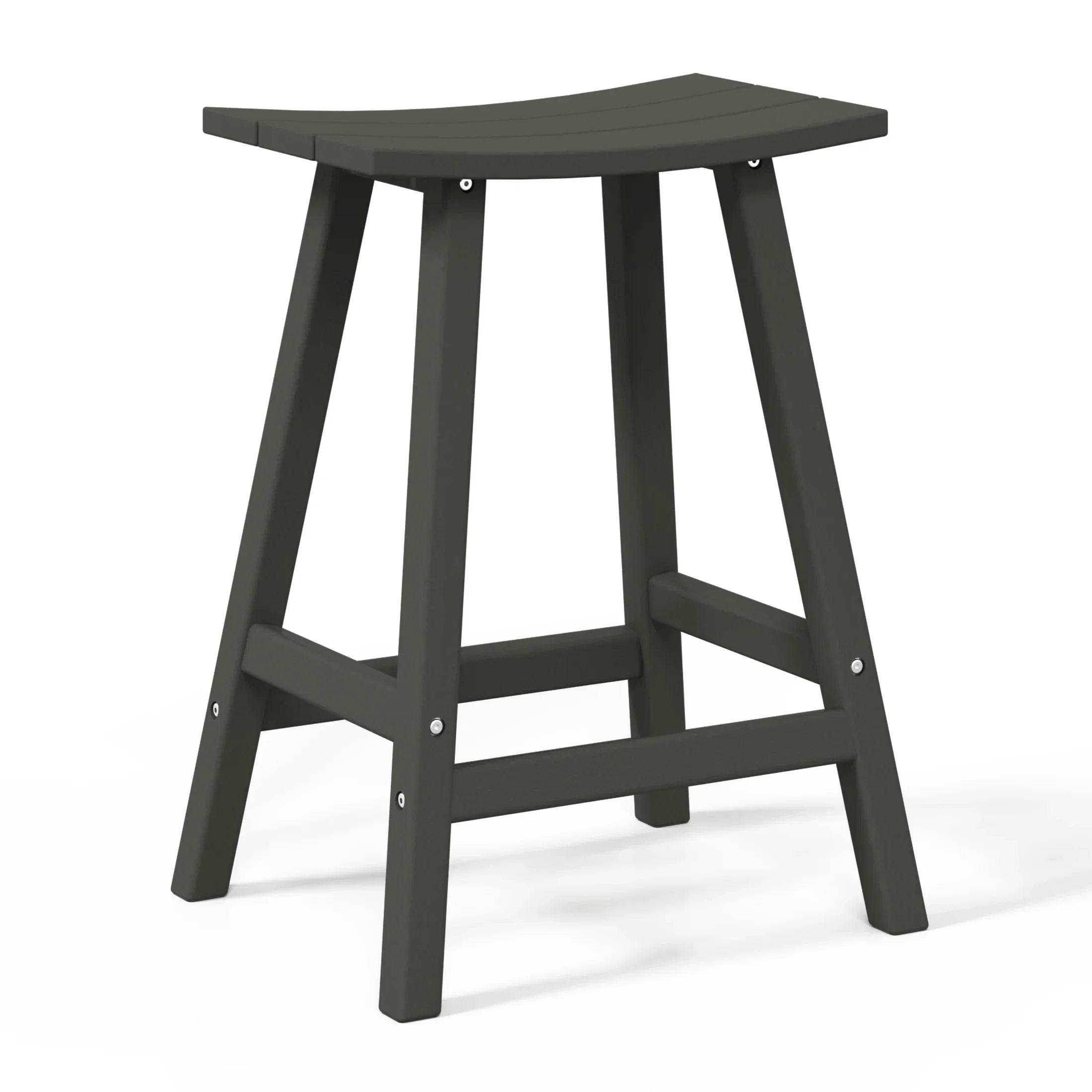 Paradise 24" height Outdoor / Patio Saddle bar stool