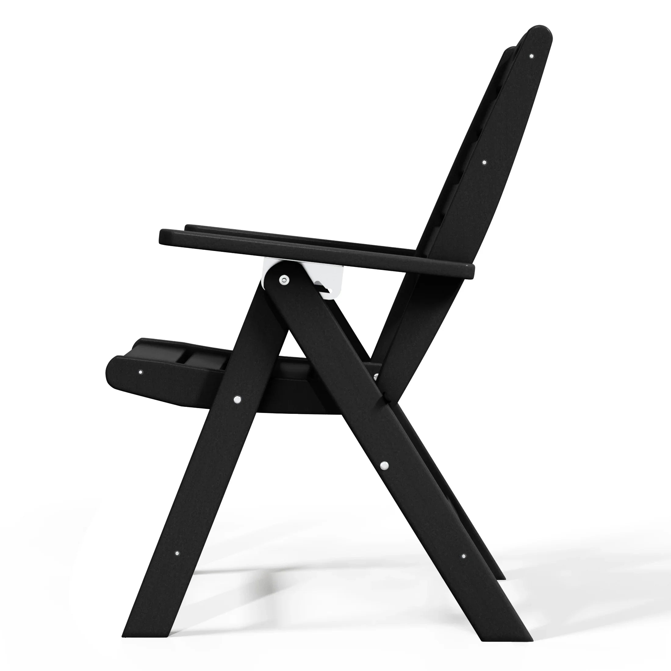 Paradise HDPE Adjustable Highback Folding Patio Dining Chair