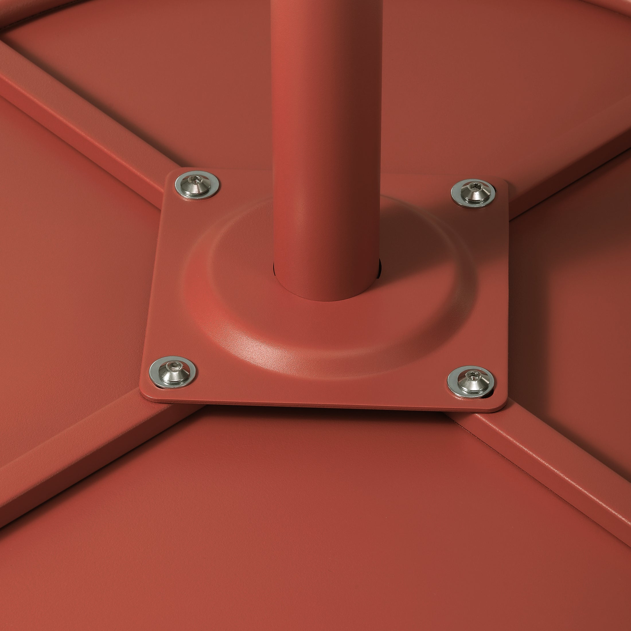 Sunshine 41.25" Adjustable Metal Round Bar Height Table