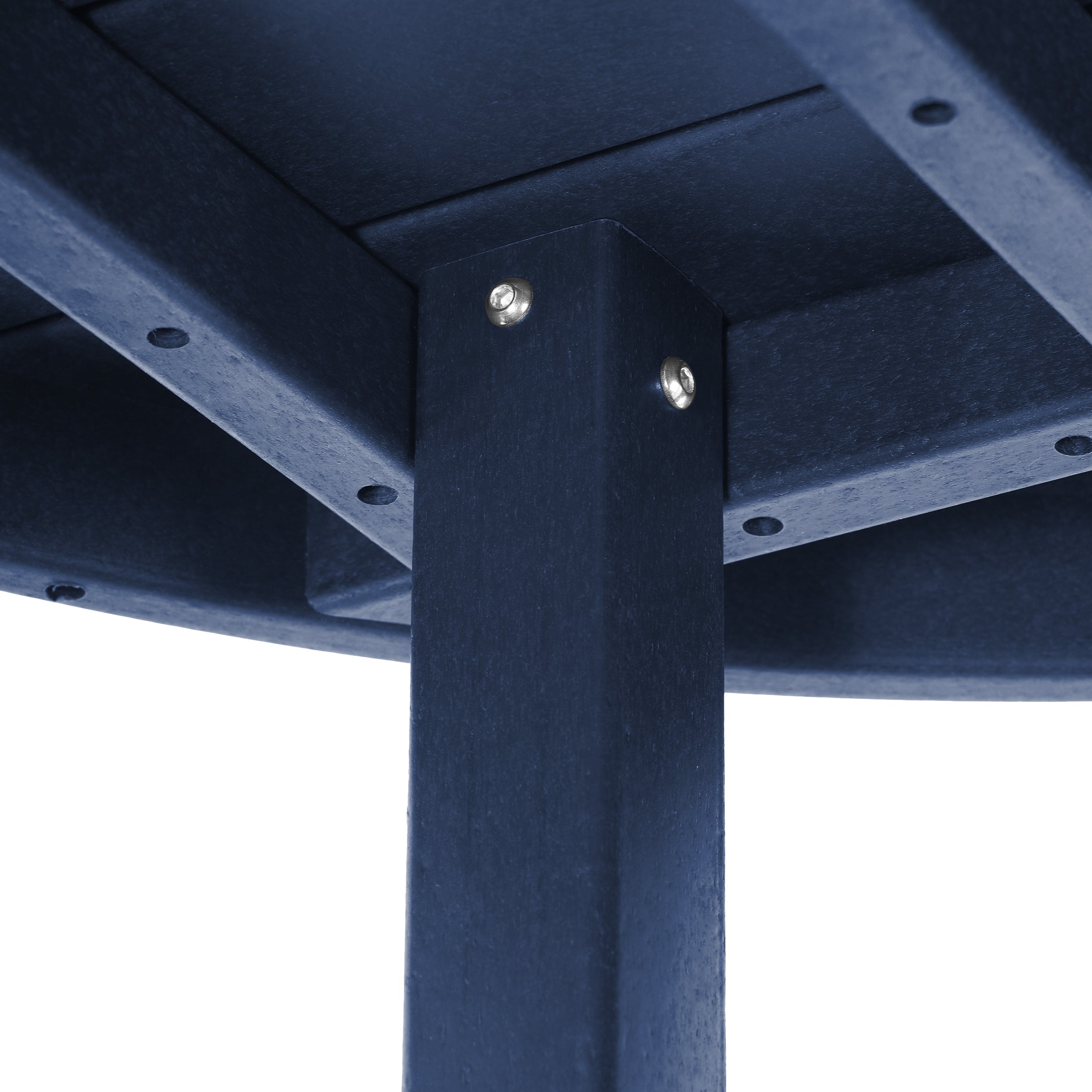 Paradise Kids Outdoor Patio Furniture HDPE 38" Wide Round Dining Table