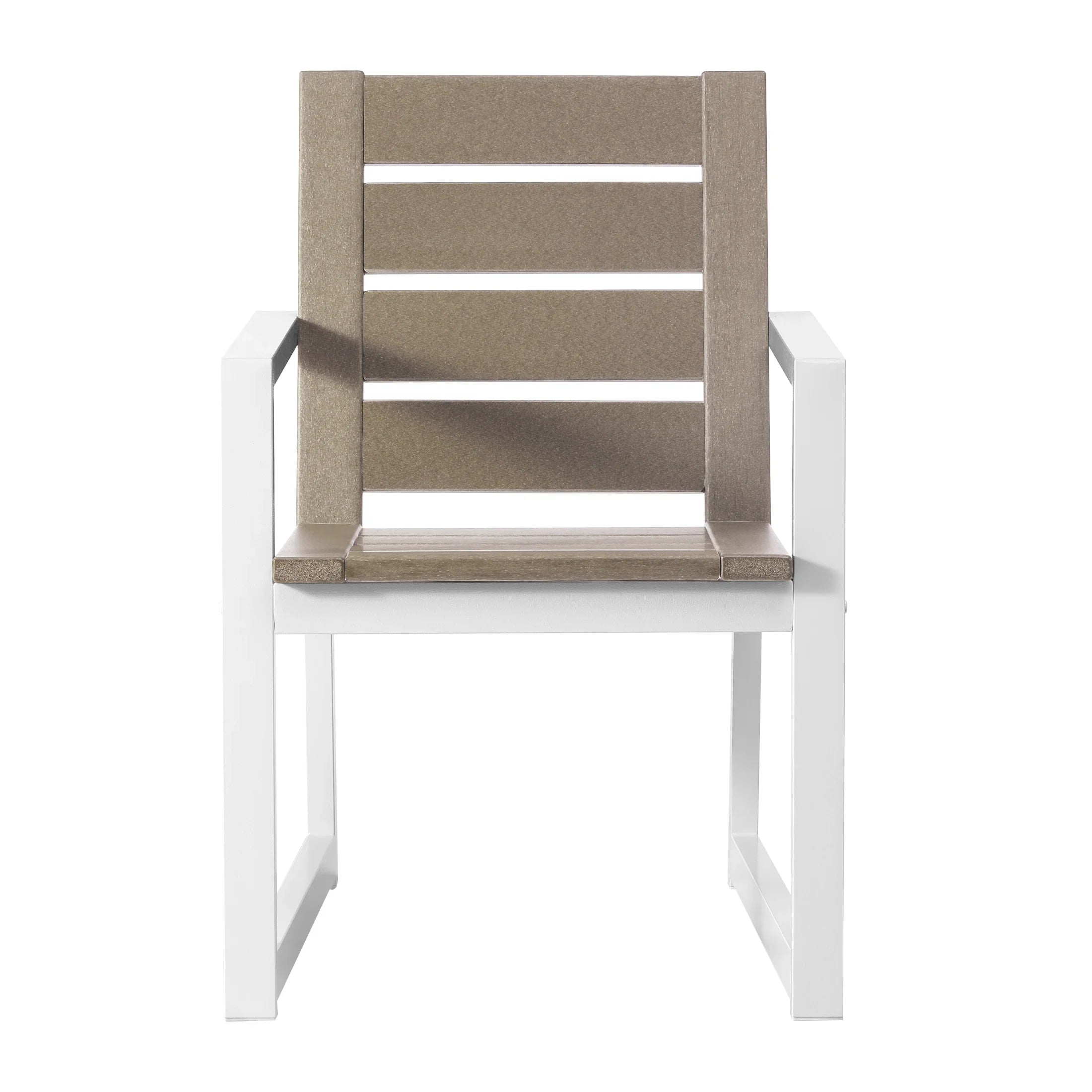 Stinson HDPE Outdoor Patio Dining Arm Chair