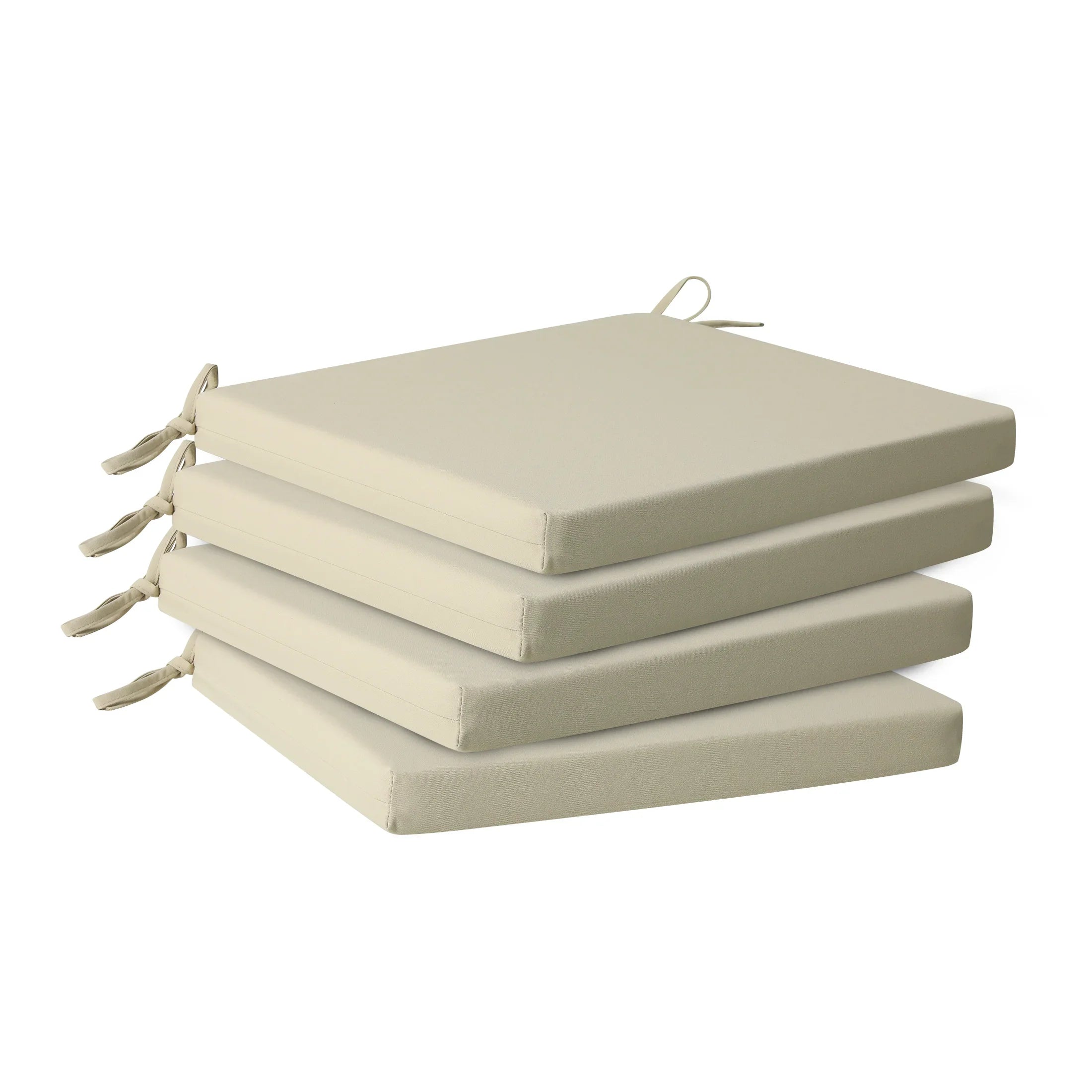 Harmony Outdoor Patio Dining Chair Seat Cushions (Set of 4)