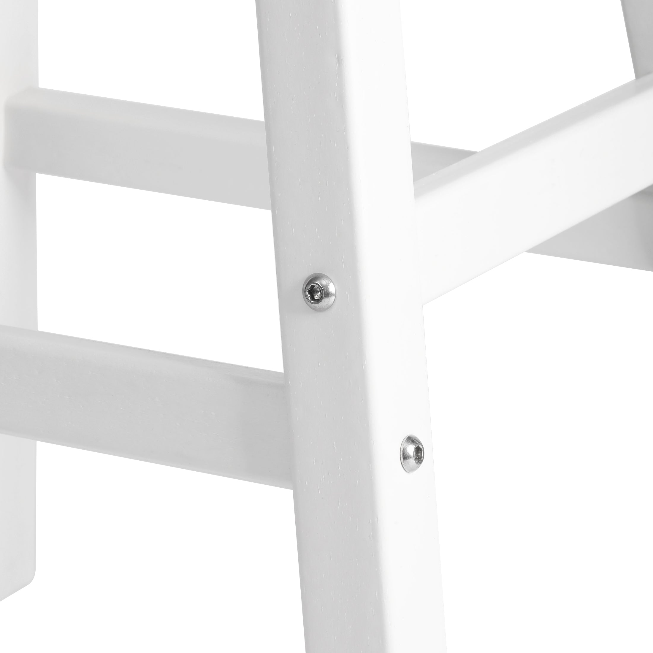 Paradise 24" HDPE Outdoor Patio Counter Height Bar Stools (Set of 2)