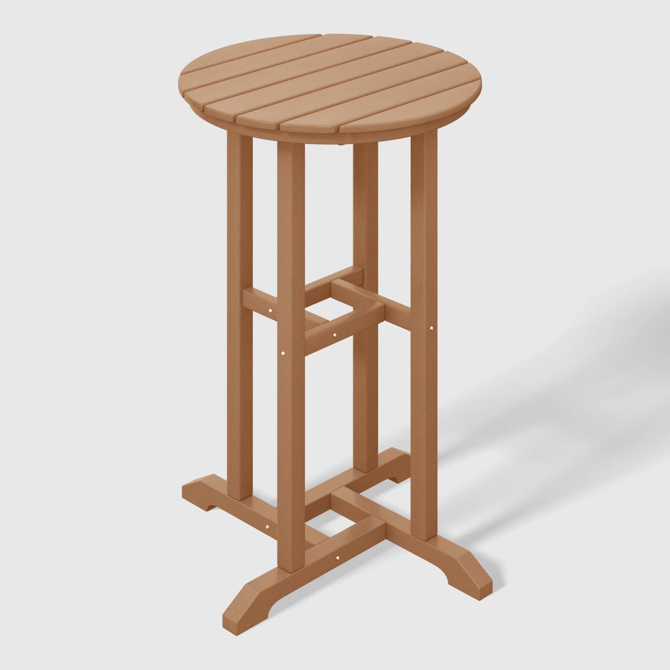 Paradise 37" Counter Height Round Outdoor Patio Bistro Bar Table
