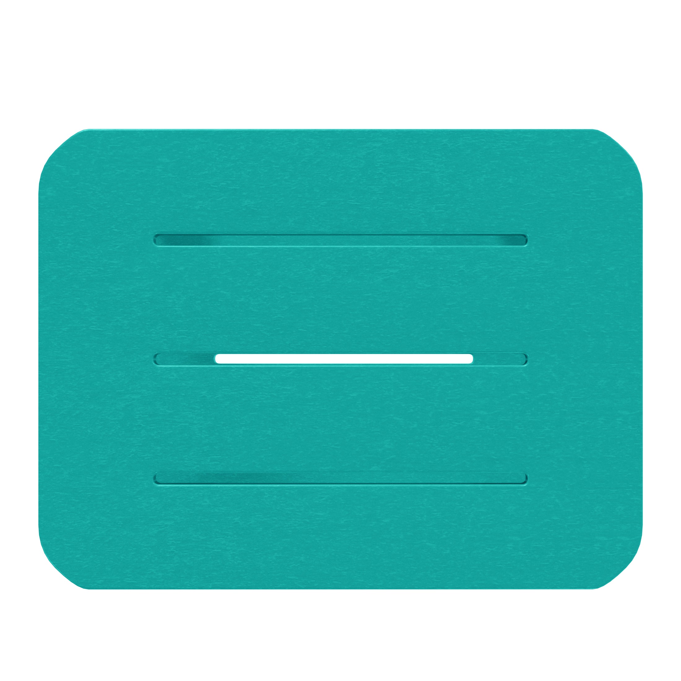 Lago 2-Tier Outdoor HDPE Modern Adirondack Square Patio Side Table