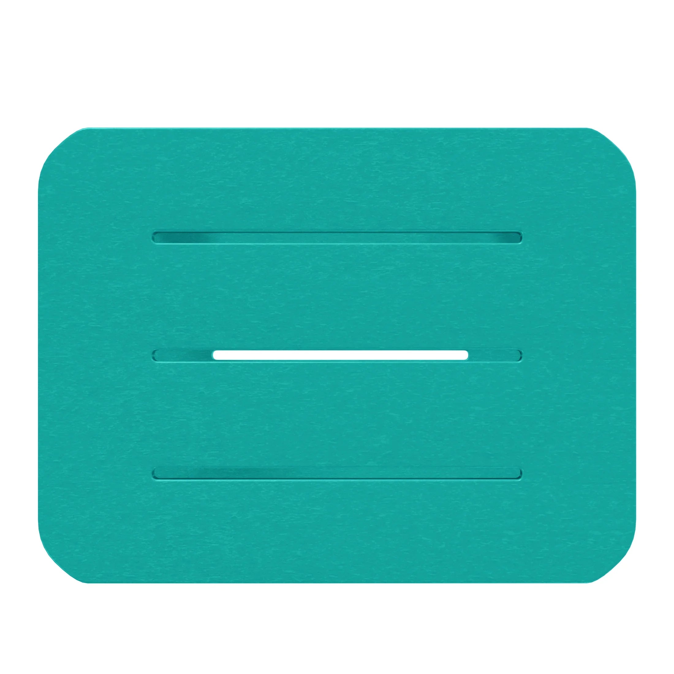 Lago 2-Tier Outdoor HDPE Modern Adirondack Square Patio Side Table