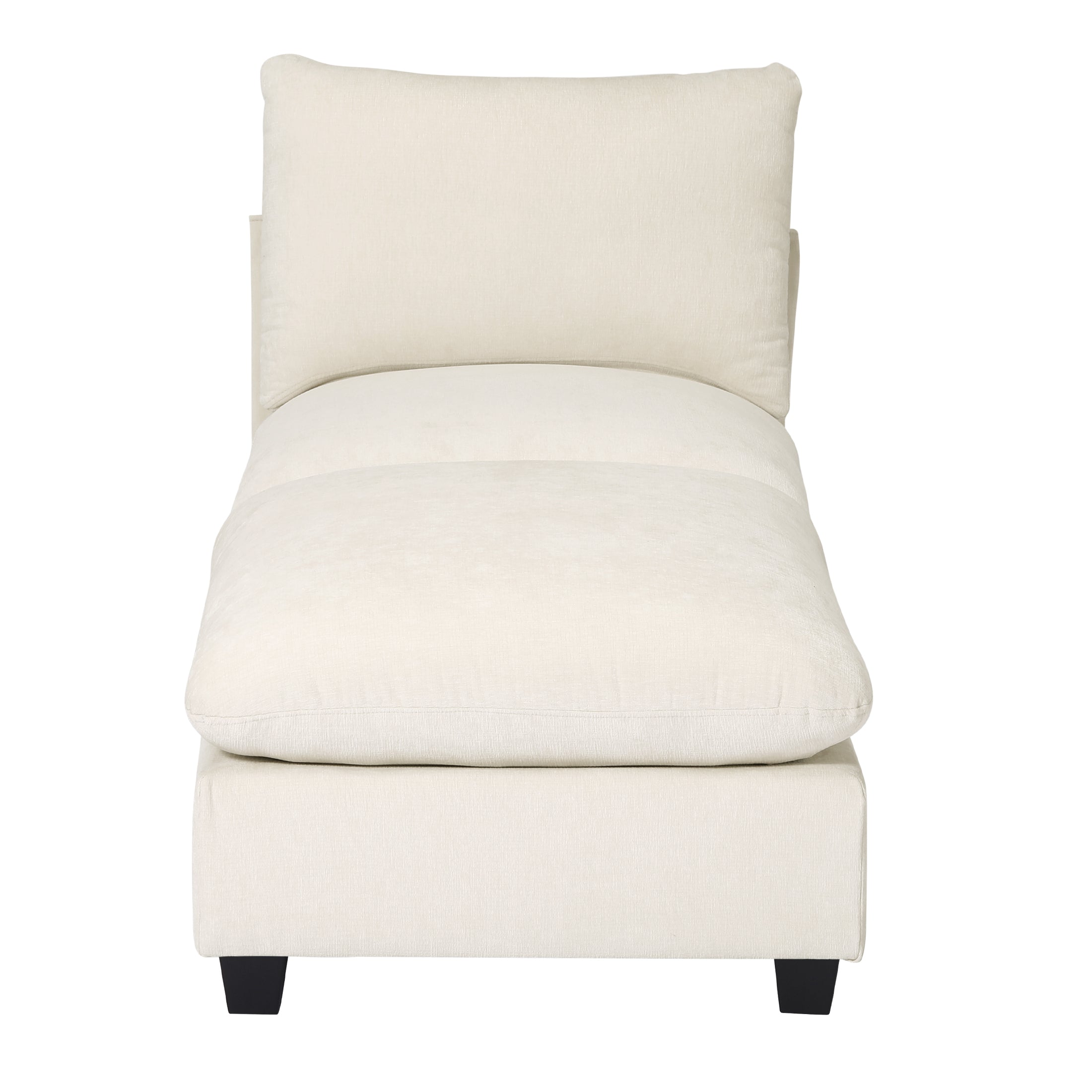 Springfield 68.5" Chenille Upholstered Indoor Chaise Lounge Chair