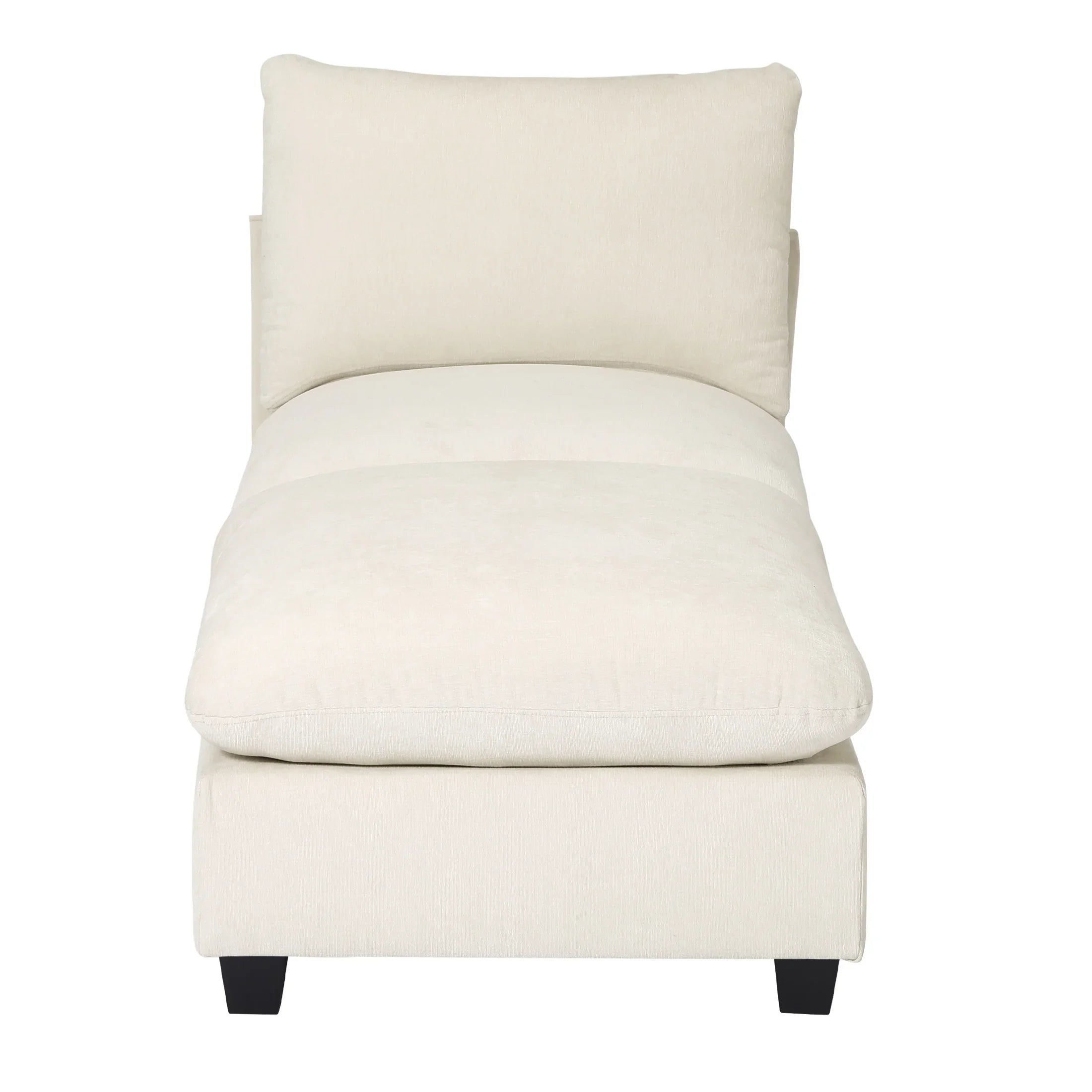 Springfield 68.5" Chenille Upholstered Indoor Chaise Lounge Chair