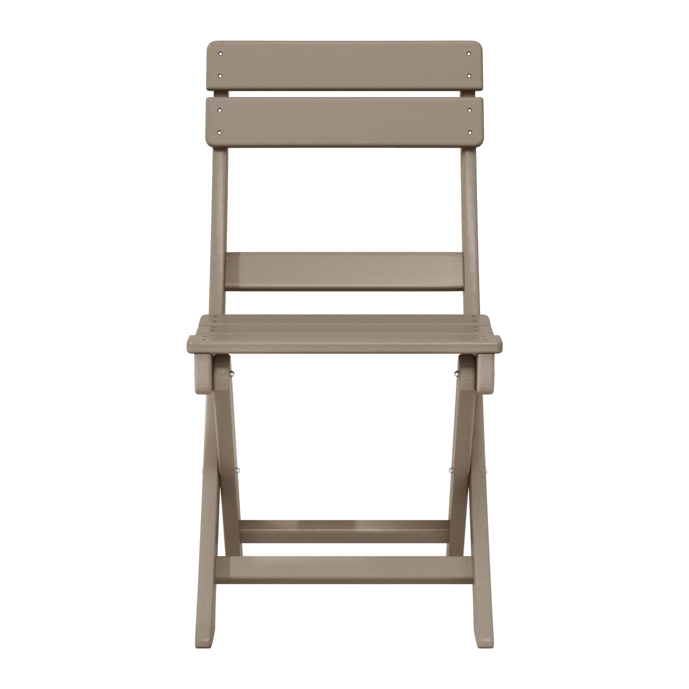 Paradise HDPE Outdoor Patio Modern Folding Dining Chair