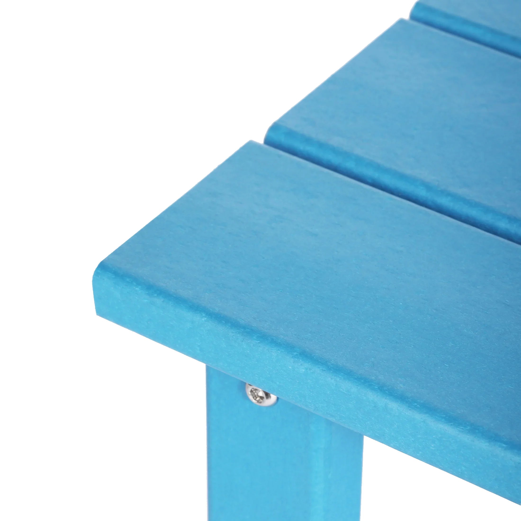 Paradise Kids Outdoor Patio Furniture HDPE Adirondack Square Side Table