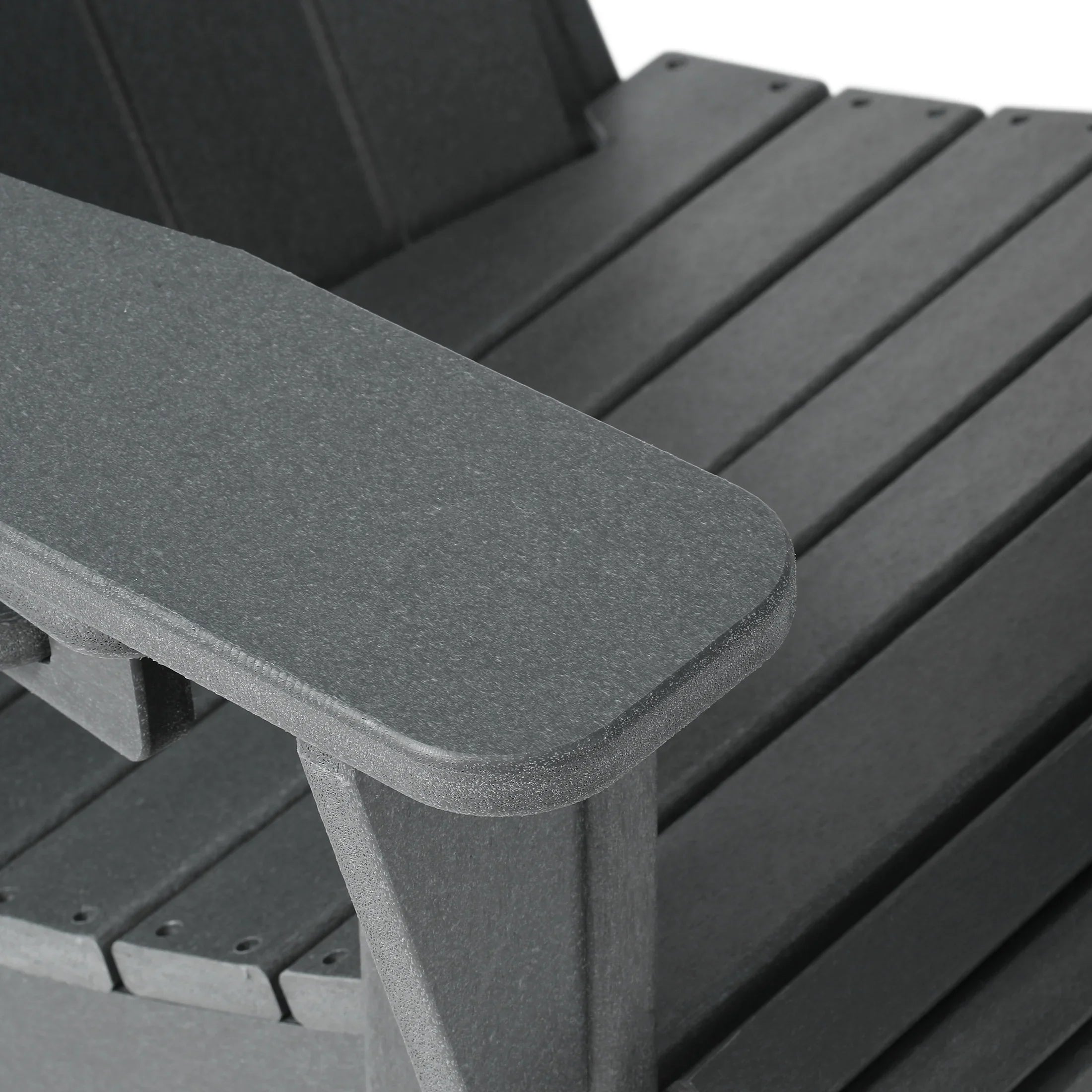 Lakeview 4-Piece Adirondack Chairs with Cup Holders and Table Set