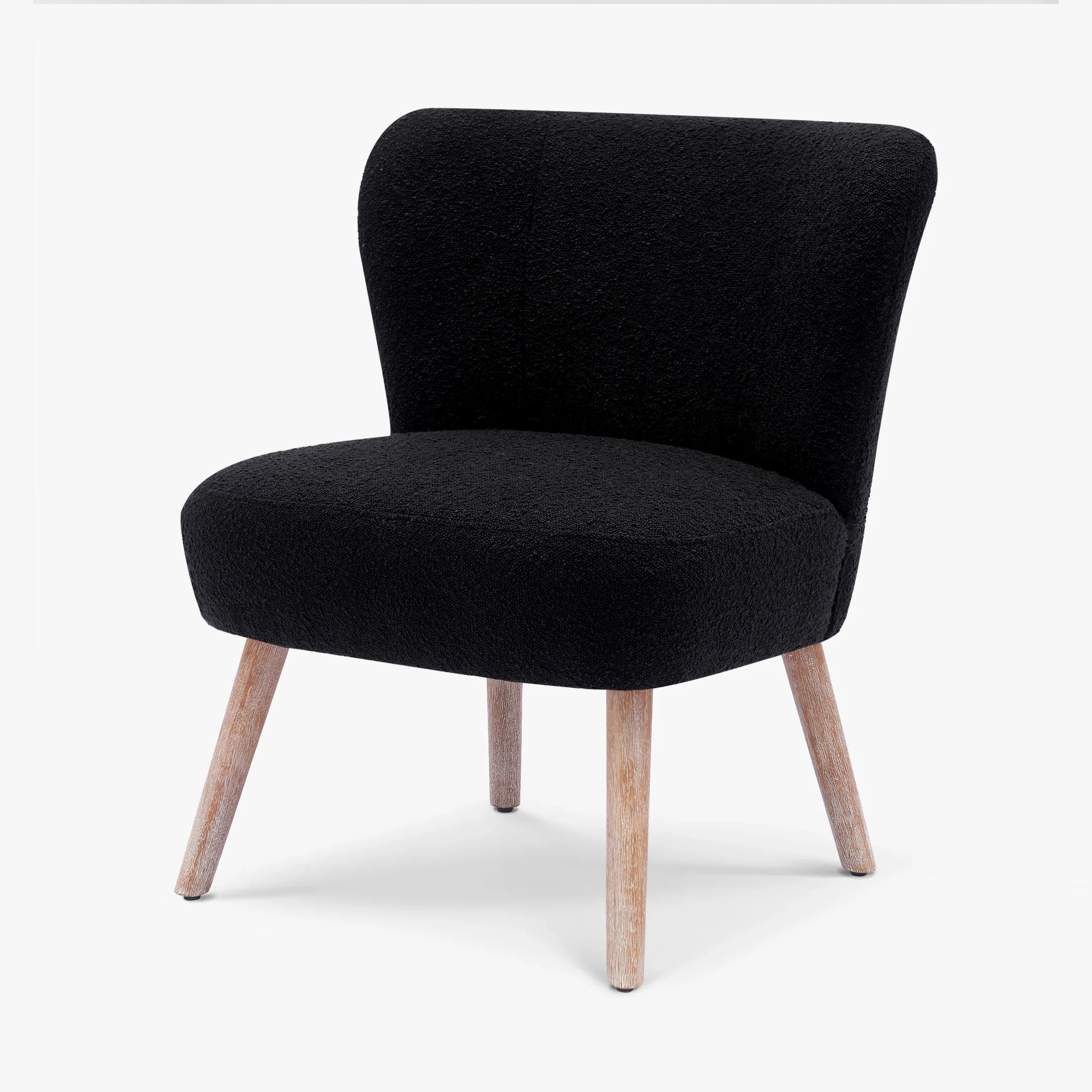 Amélie 25" Wide Upholstered Boucle Accent Chair