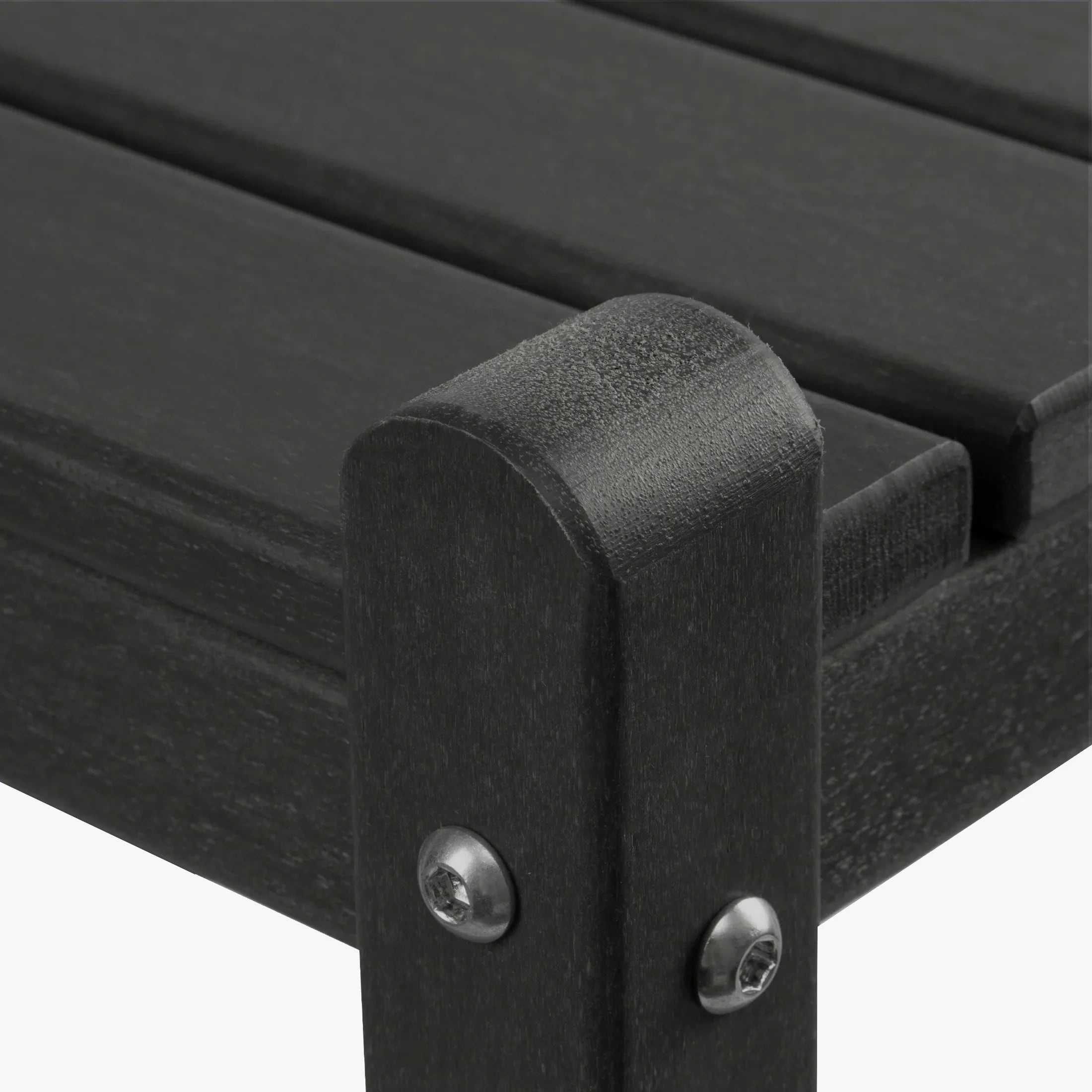 Paradise 36" Outdoor Adirondack HDPE 2-Tier Patio Side Table